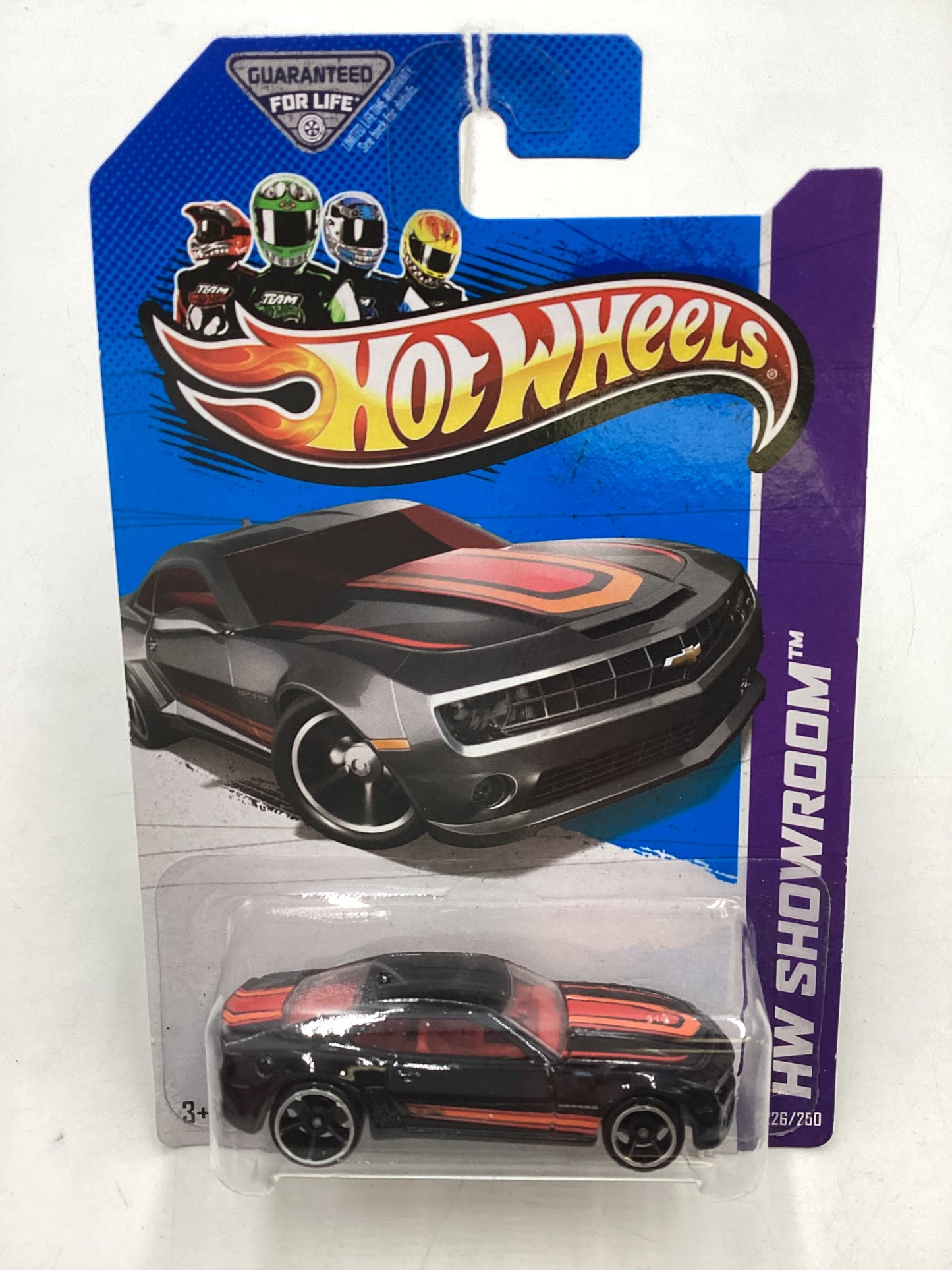 2013 Hot Wheels #226 10 Camaro SS Black 3B