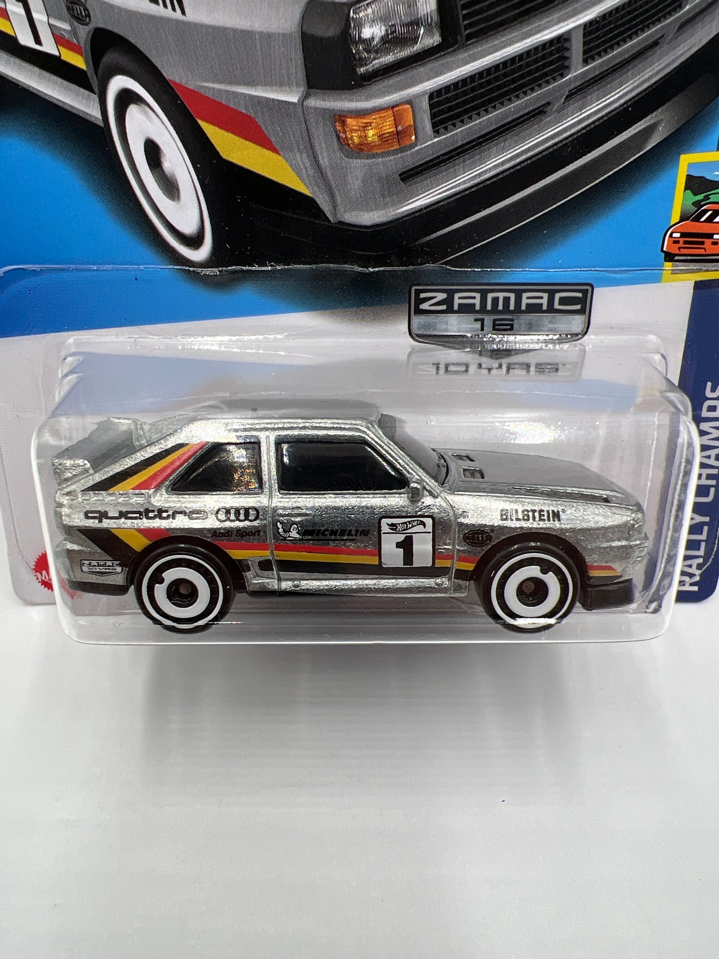 2022 Hot Wheels Walmart Exclusive Zamac 16 #180 84 Audi Sport Quattro 149C