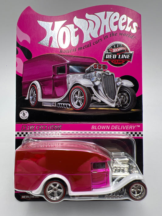 2022 Hot Wheels RLC Club Exclusive Blown Delivery Pink W/Protector