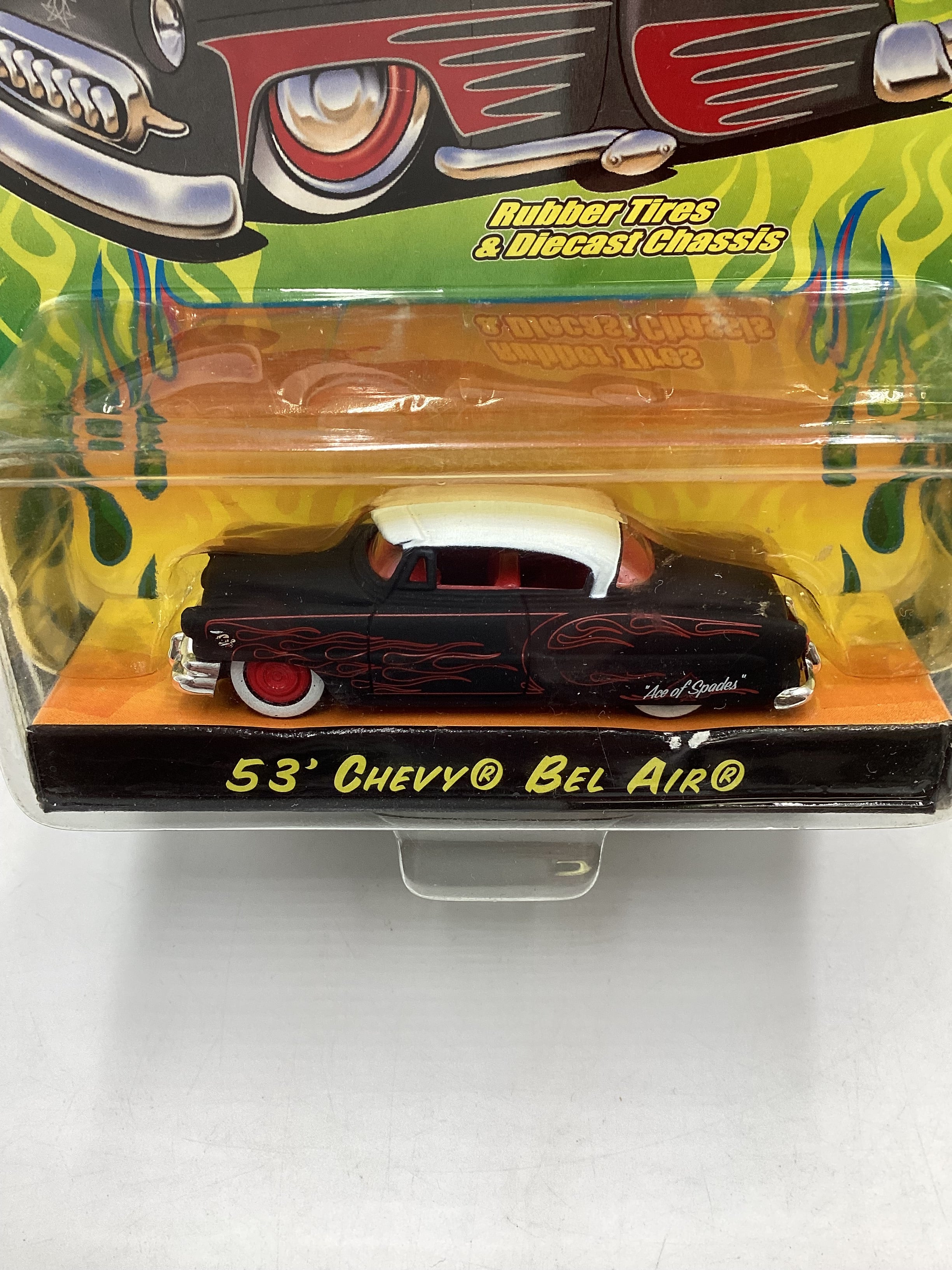 Jada Diecast Road Rats 53 Chevy Bel Air Matte Black 212H