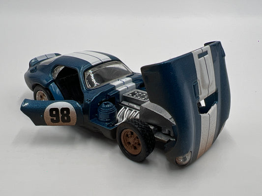 2010 Shelby Collectibles 1/64 10 Car Set Exclusive 1/5000 Loose Shelby Cobra Daytona Coupe Blue
