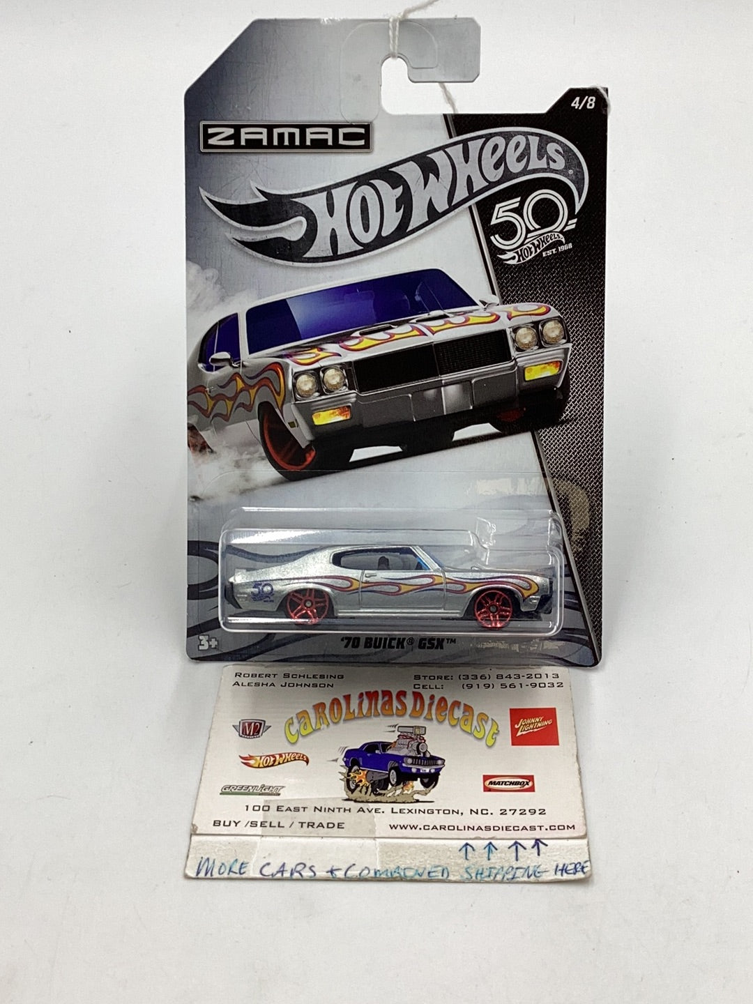 Hot Wheels Zamac 50th Set 70 Buick GSX 4/8 149D