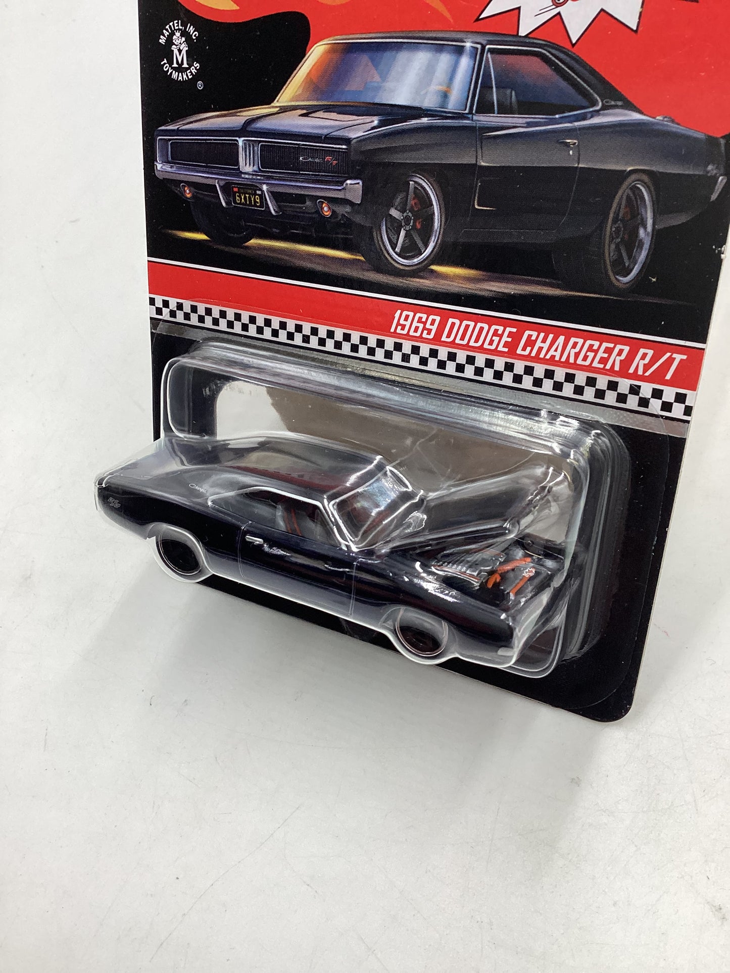 2020 Hot wheels Redline club RLC 16854/17500 1969 Dodge Charger R/T Black with protector