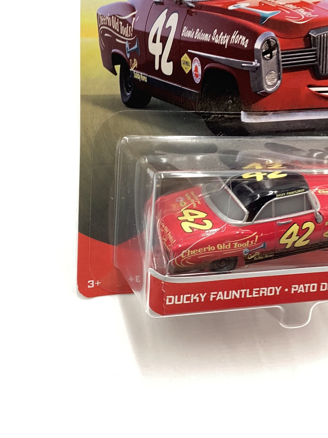 2021 Disney Pixar Cars Metal series Ducky Fauntleroy (Cracked Blister)