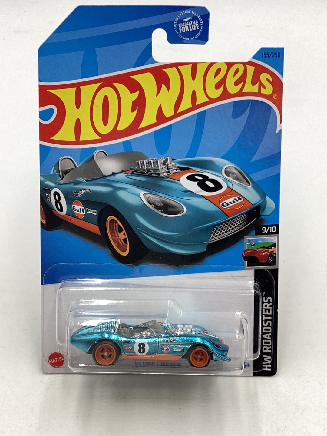 2023 Hot wheels Super Treasure hunt Glory Chaser Gulf #155 with Protector