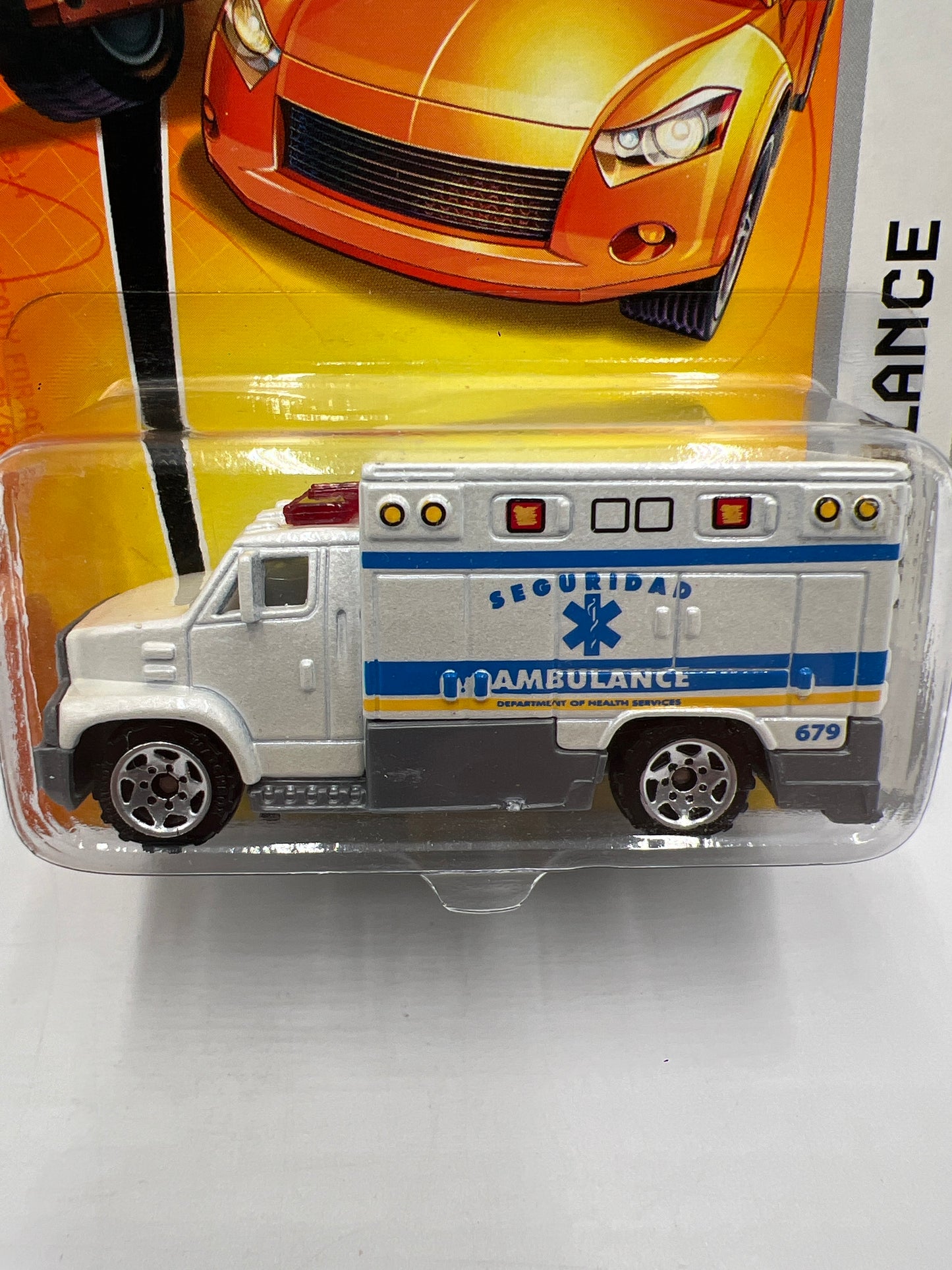 Matchbox MBX Metal #37 Ambulance White 216K