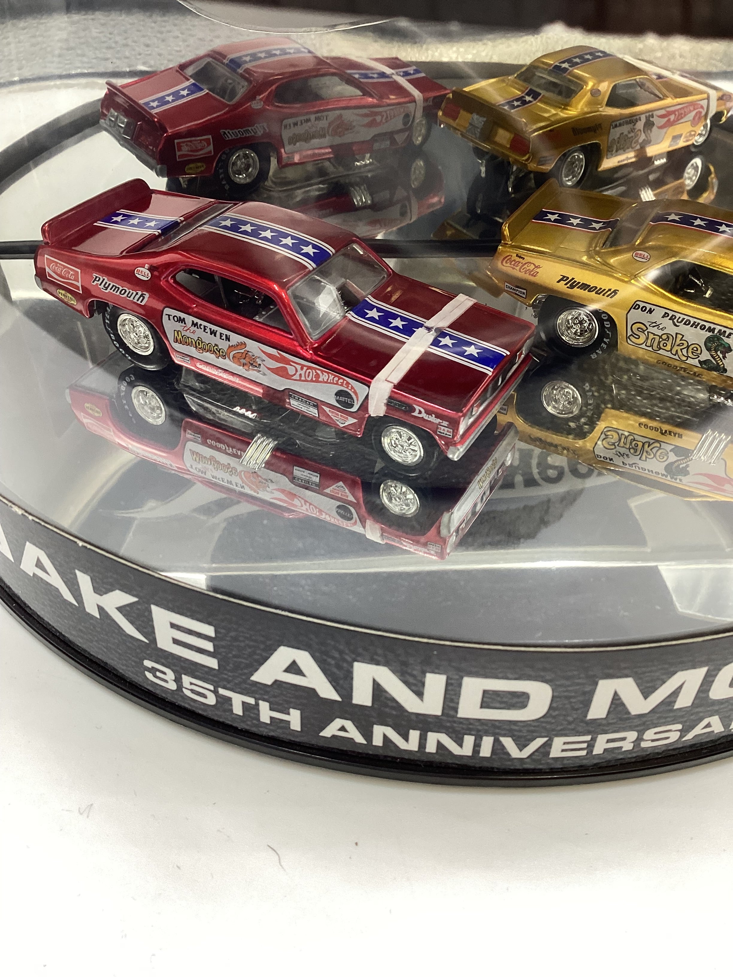 Hot Wheels 35th Anniversary Set Snake and Mongoose – carolinasdiecast