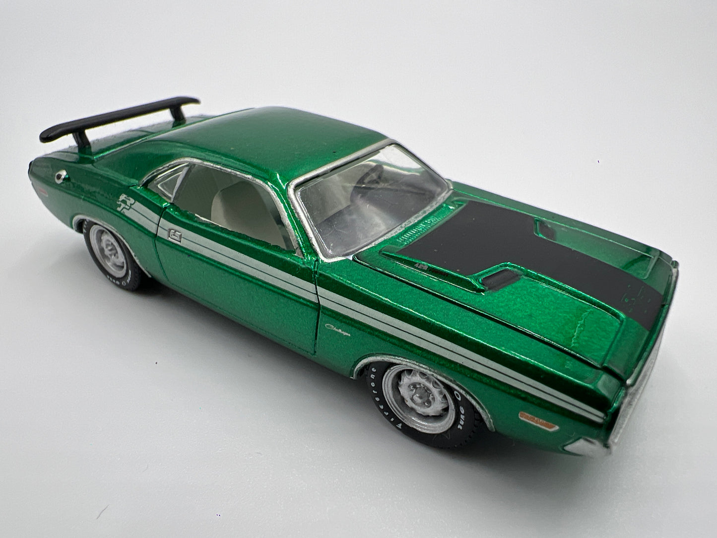 Greenlight Route 66 U.S.A Collector Pack CHASE 1971 Dodge Challenger Green Loose