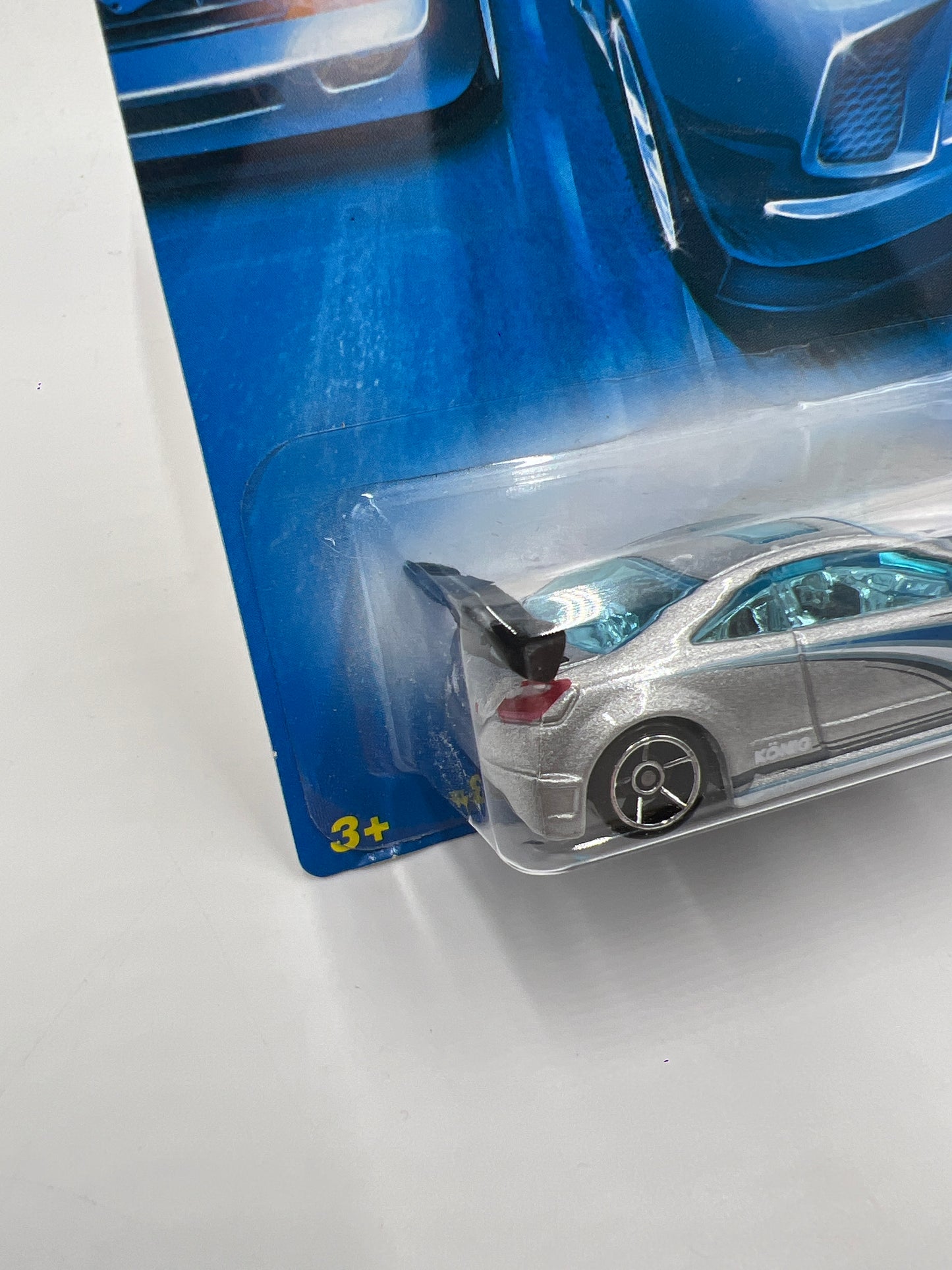 2008 Hot Wheels All Stars #47 Kmart Exclusive Honda Civic Si Silver W/Protector SR