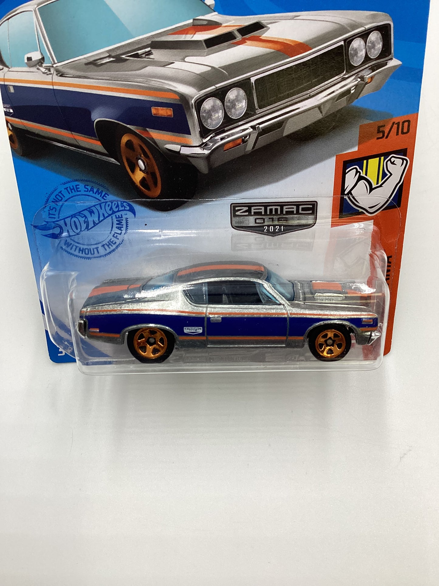 2021 Hot Wheels #219 AMC Rebel Machine Zamac #16 Walmart Exclusive