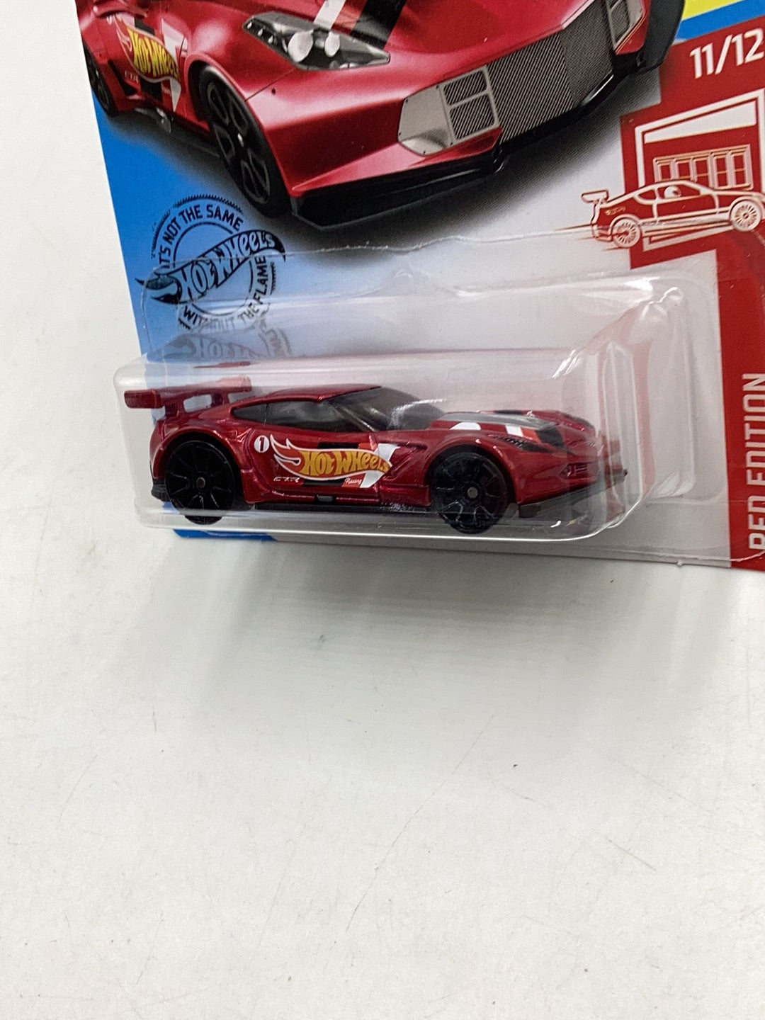 2019 hot wheels #193 Corvette C7.R Red Edition Factory Sealed