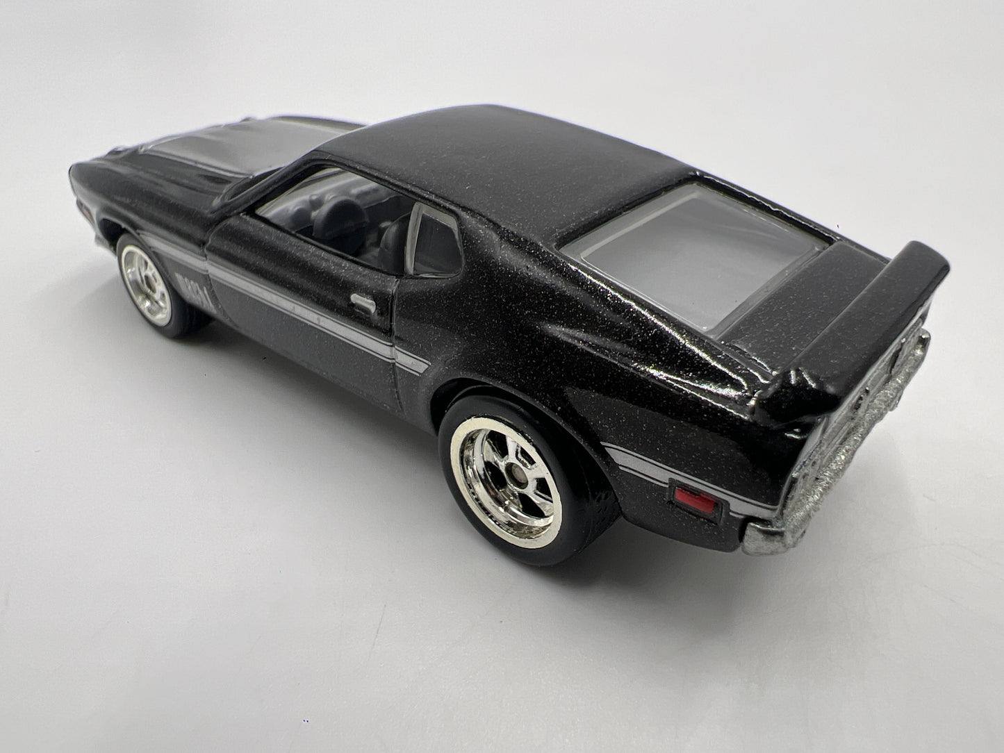 Hot Wheels Larrys Garage Premium Chase 71 Ford Mustang Mach 1 Black Loose