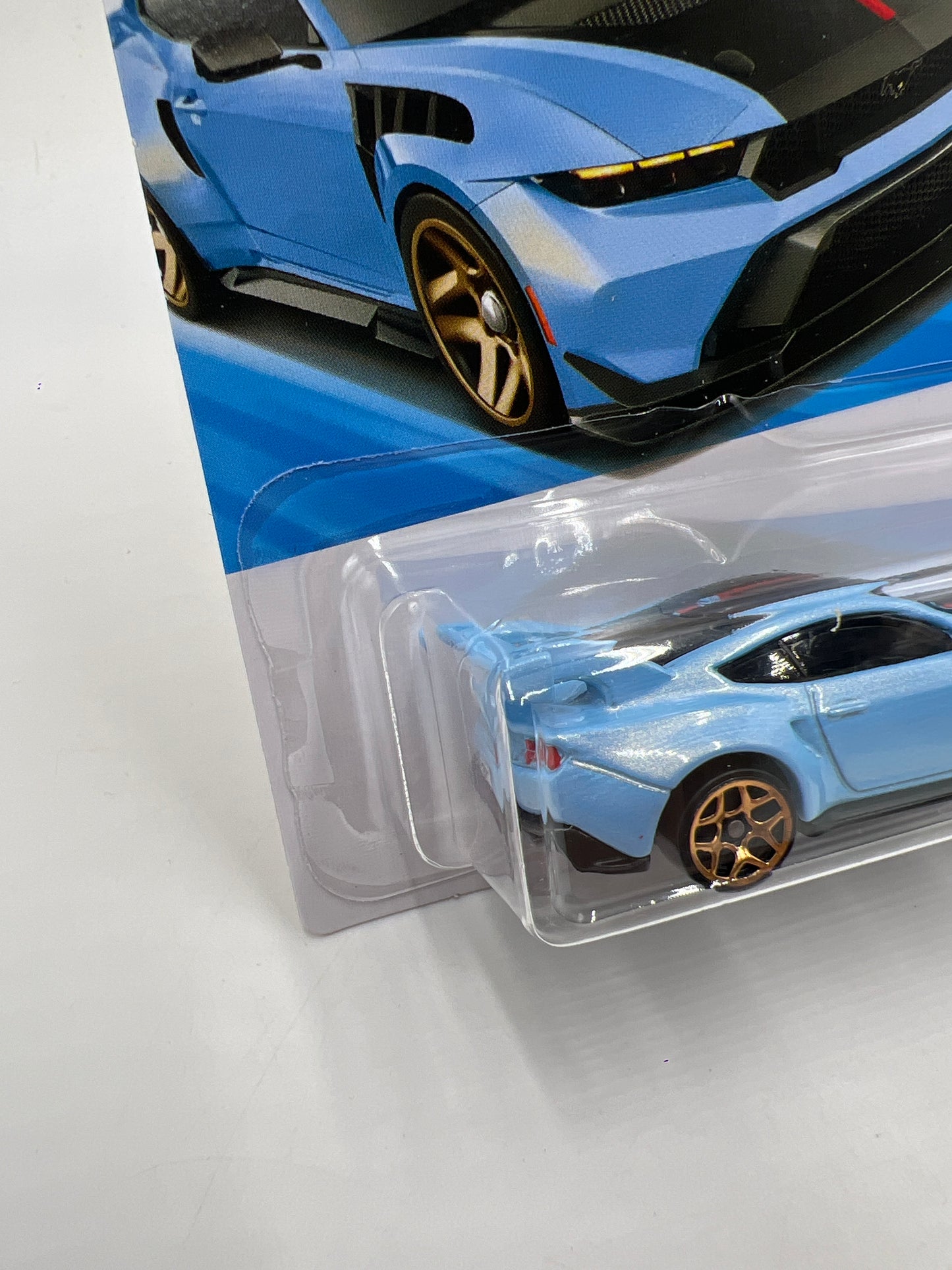 2026 Hot Wheels B Case Factory Fresh #43 Ford Mustang GTD Light Blue 29D