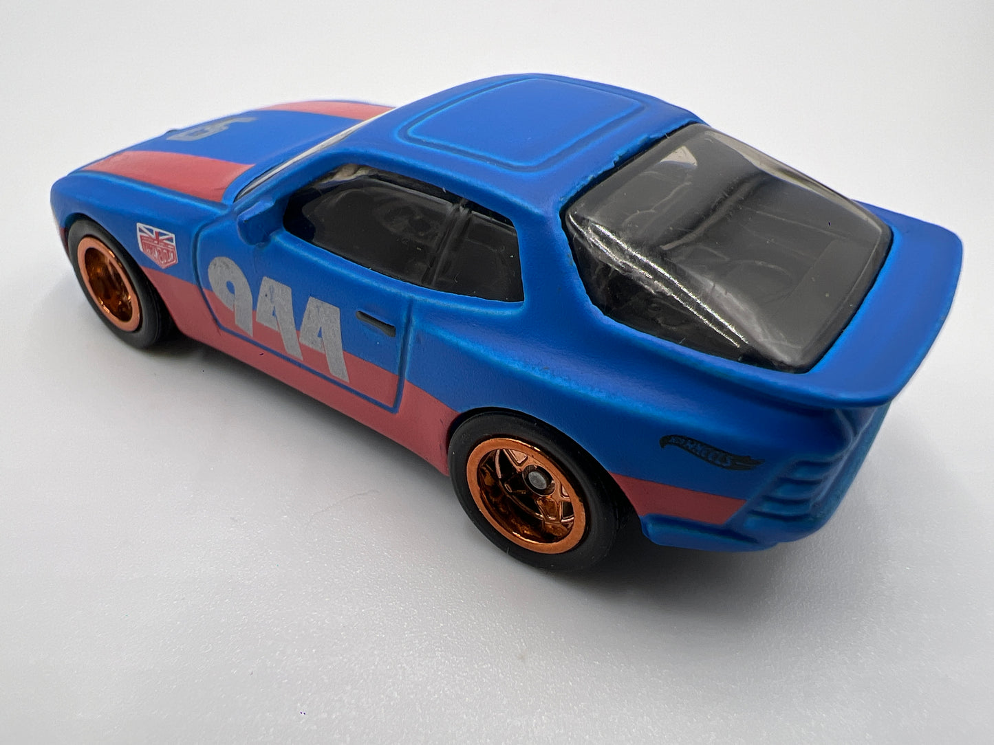 Hot Wheels 89 Porsche 944 Turbo Blue CUSTOM