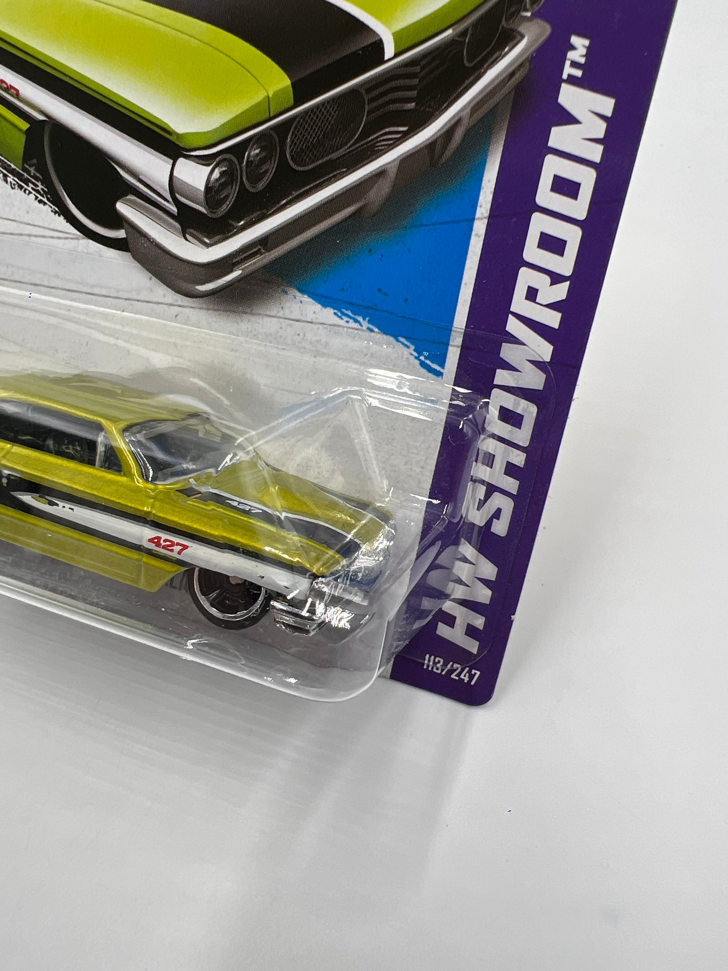 2013 Hot Wheels Showroom #113 Kmart Exclusive Custom 64 Galaxie 500 Green 235A