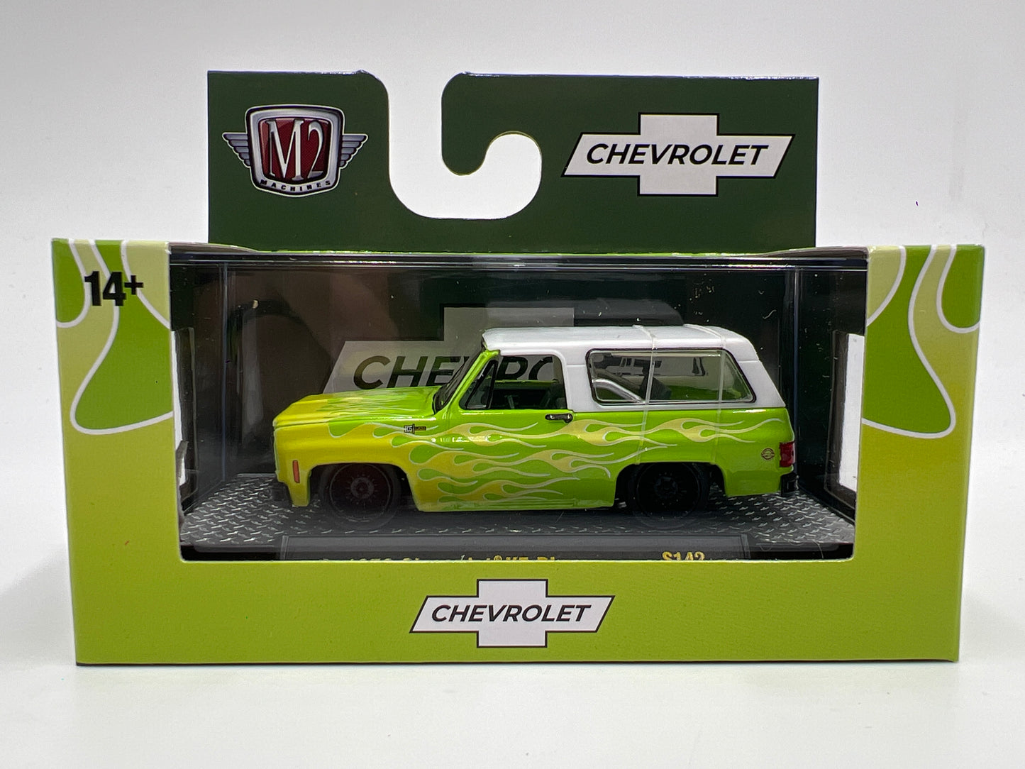 M2 Machines Target Exclusive 1973 Chevrolet K5 Blazer Light Green S142