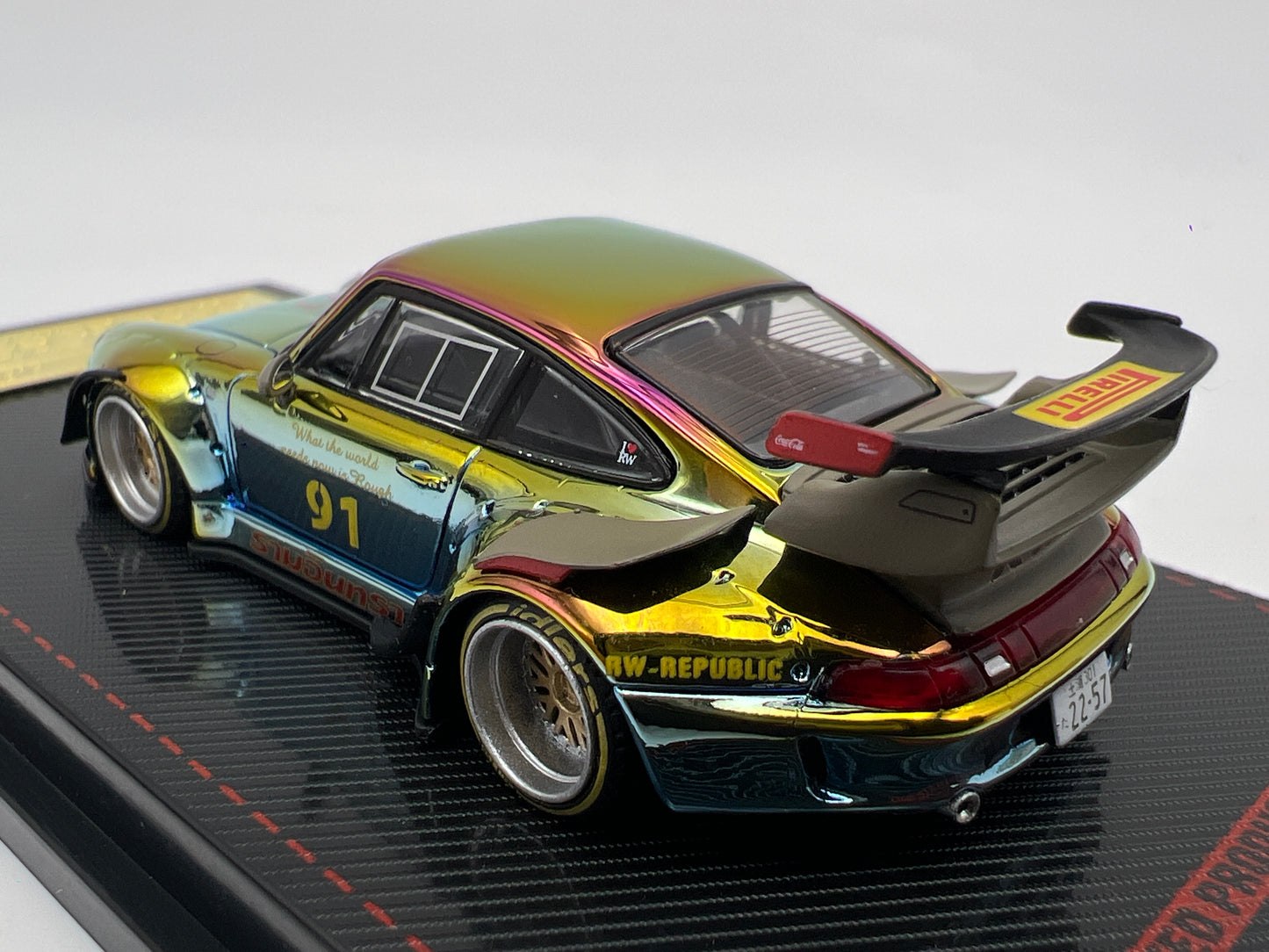 Ignition Model 1:64 CHASE VIP/000 Porsche RWB 993 Chameleon Chrome VHTF