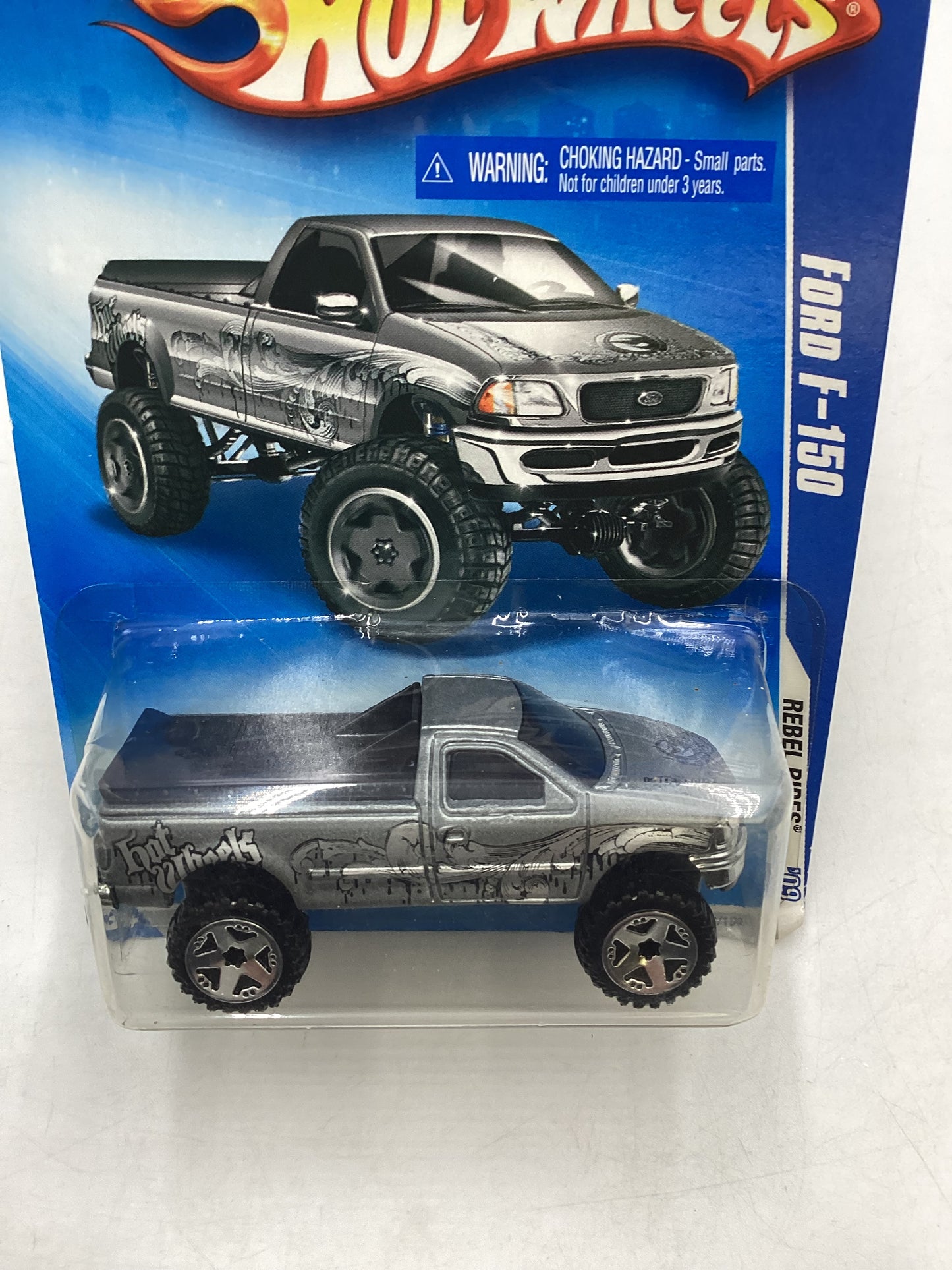 2009 Hot Wheels #146 Ford F-150 Silver 23B