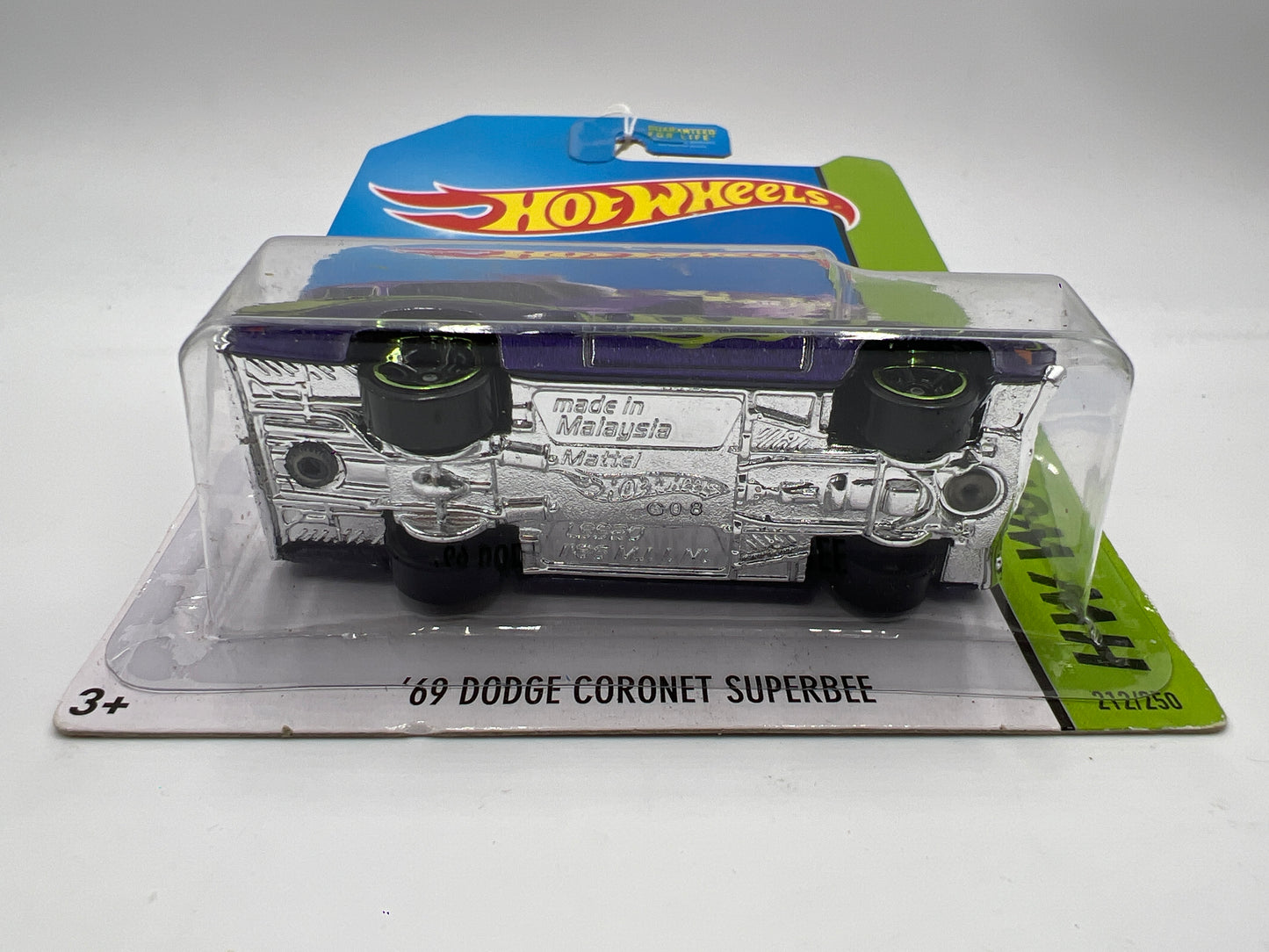 2014 Hot Wheels Workshop #212 69 Dodge Coronet Superbee Purple 59E
