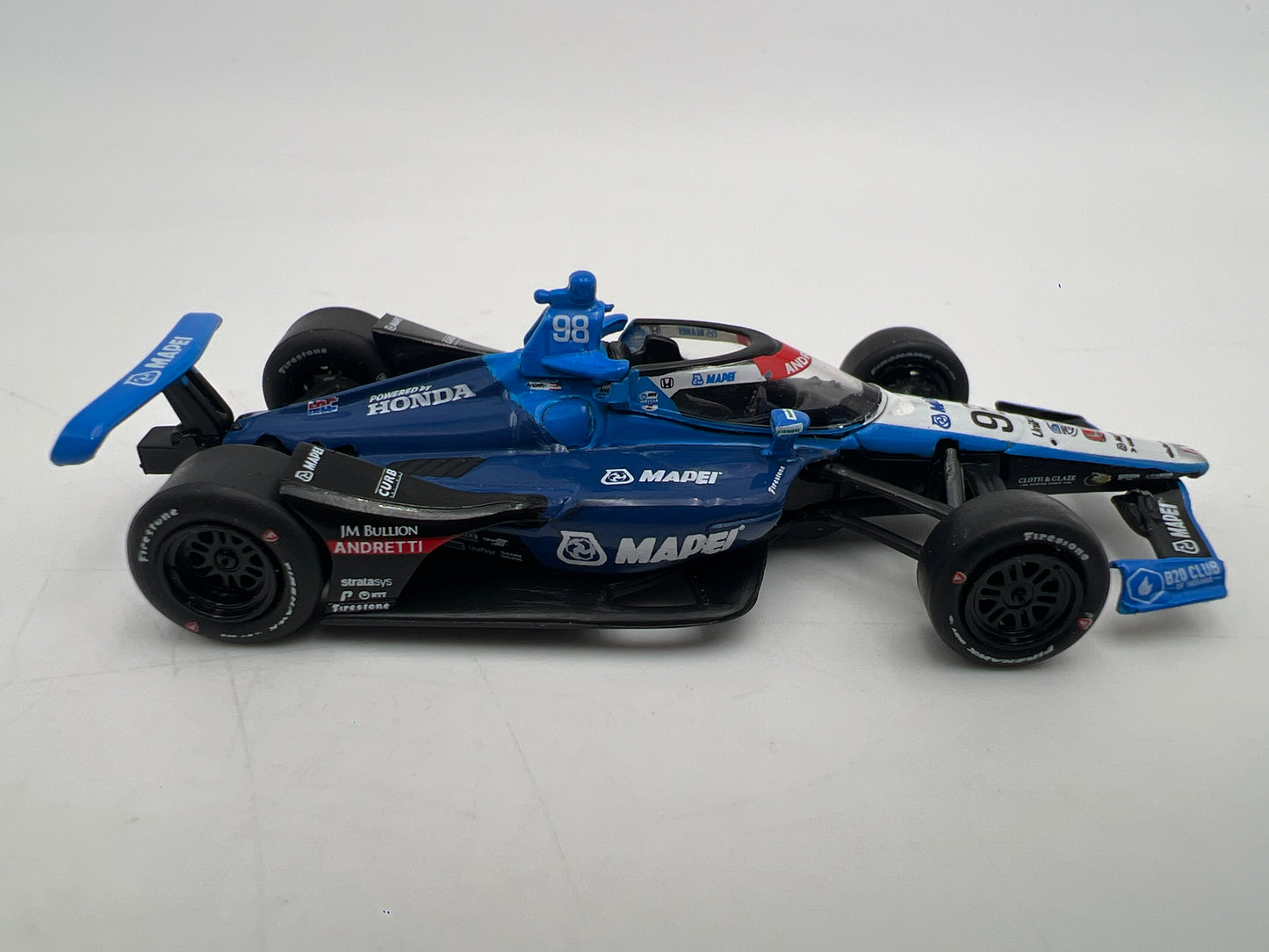 IXO Models 1/64 NTT Indycar Series Marco Andretti #98 Mapei