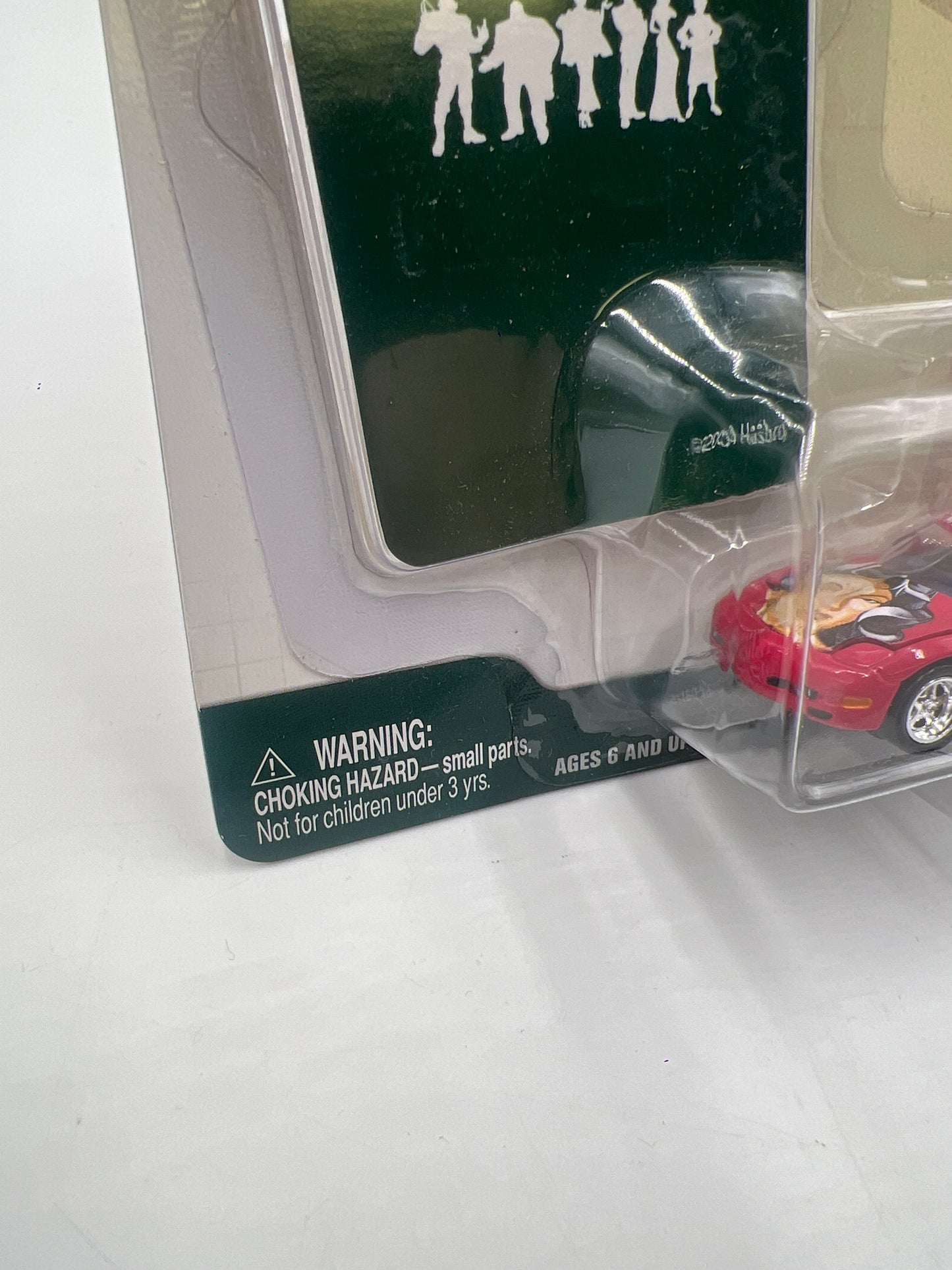 Johnny Lightning Clue Miss Scarlet 2003 Chevy Corvette Conv. Red 189C