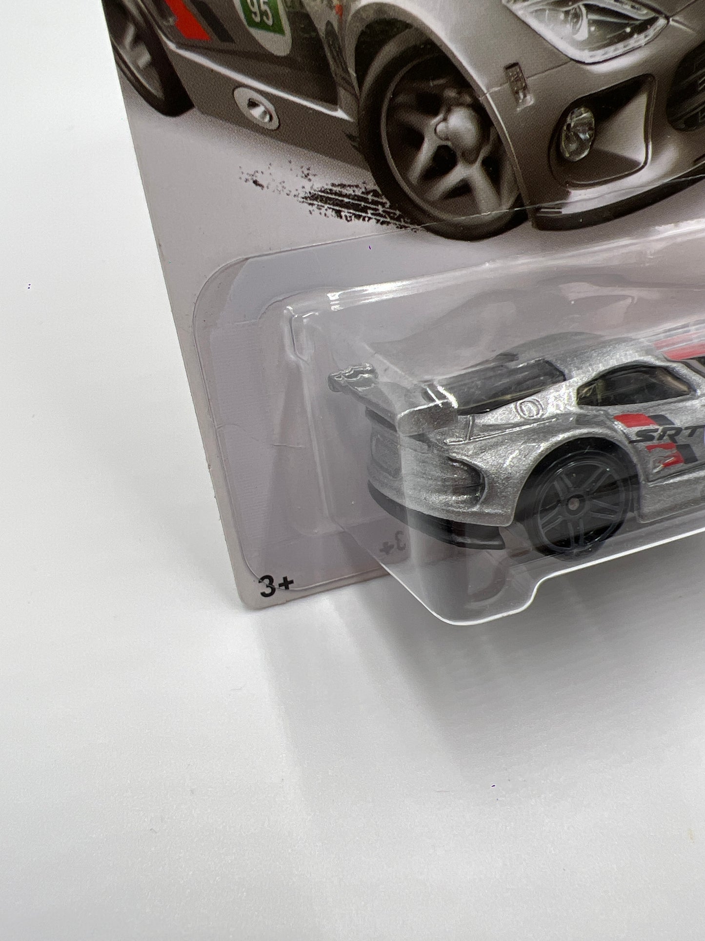 2015 Hot Wheels Race #150 SRT Viper GTS-R Silver Factory Sealed 43B