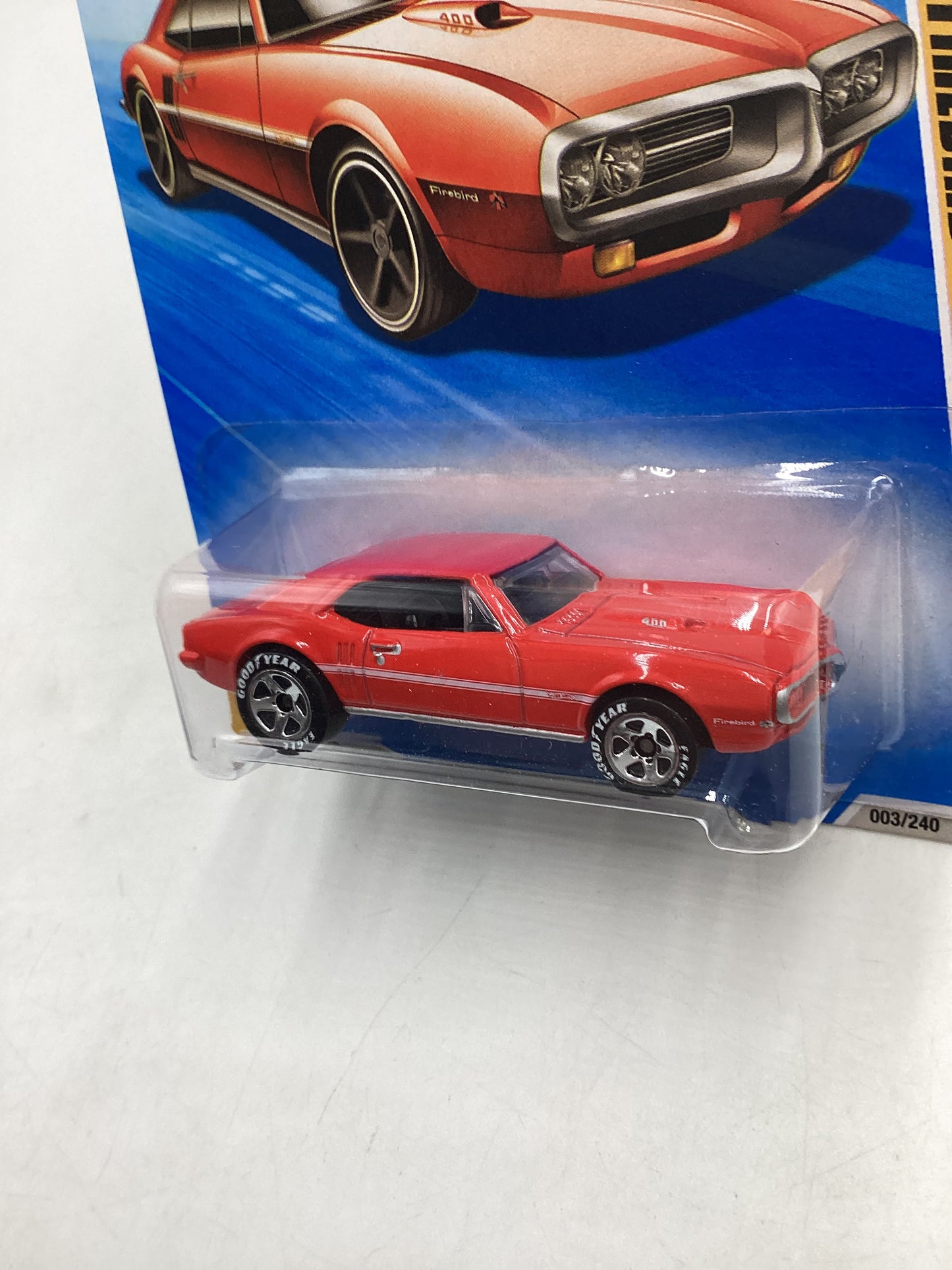 2010 Hot Wheels #3 67 Pontiac Firebird 400 Red Walmart Exclusive 238A