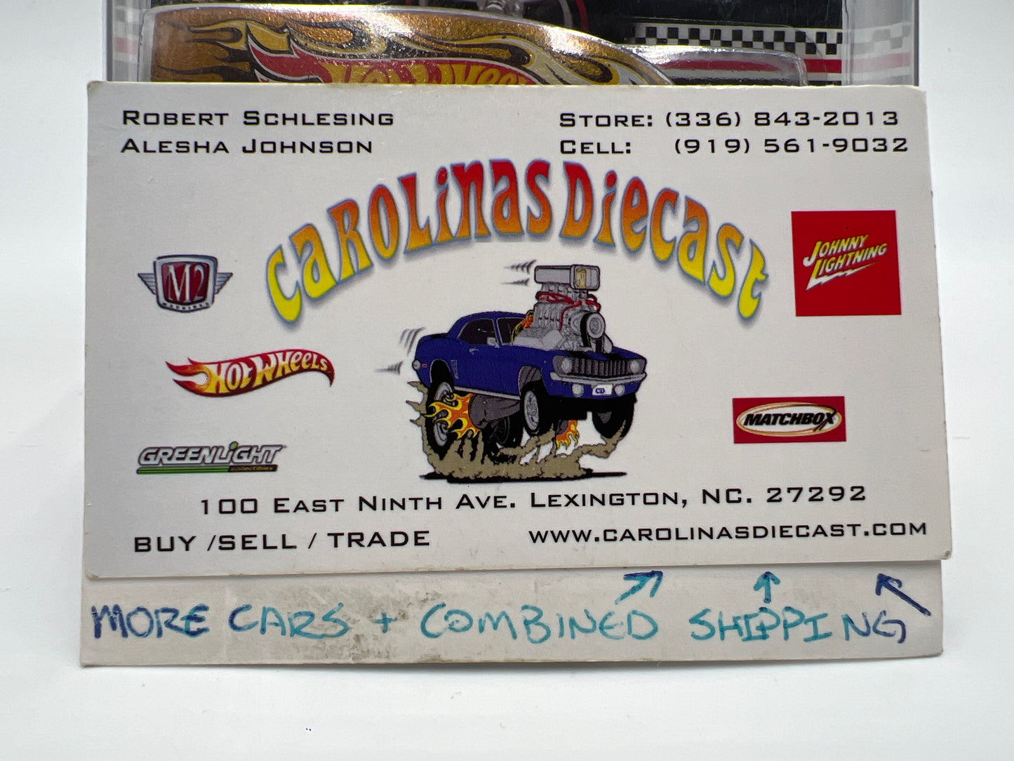 2011 Hot Wheels RLC Collector Edition K-Mart Blown Delivery W/Protector