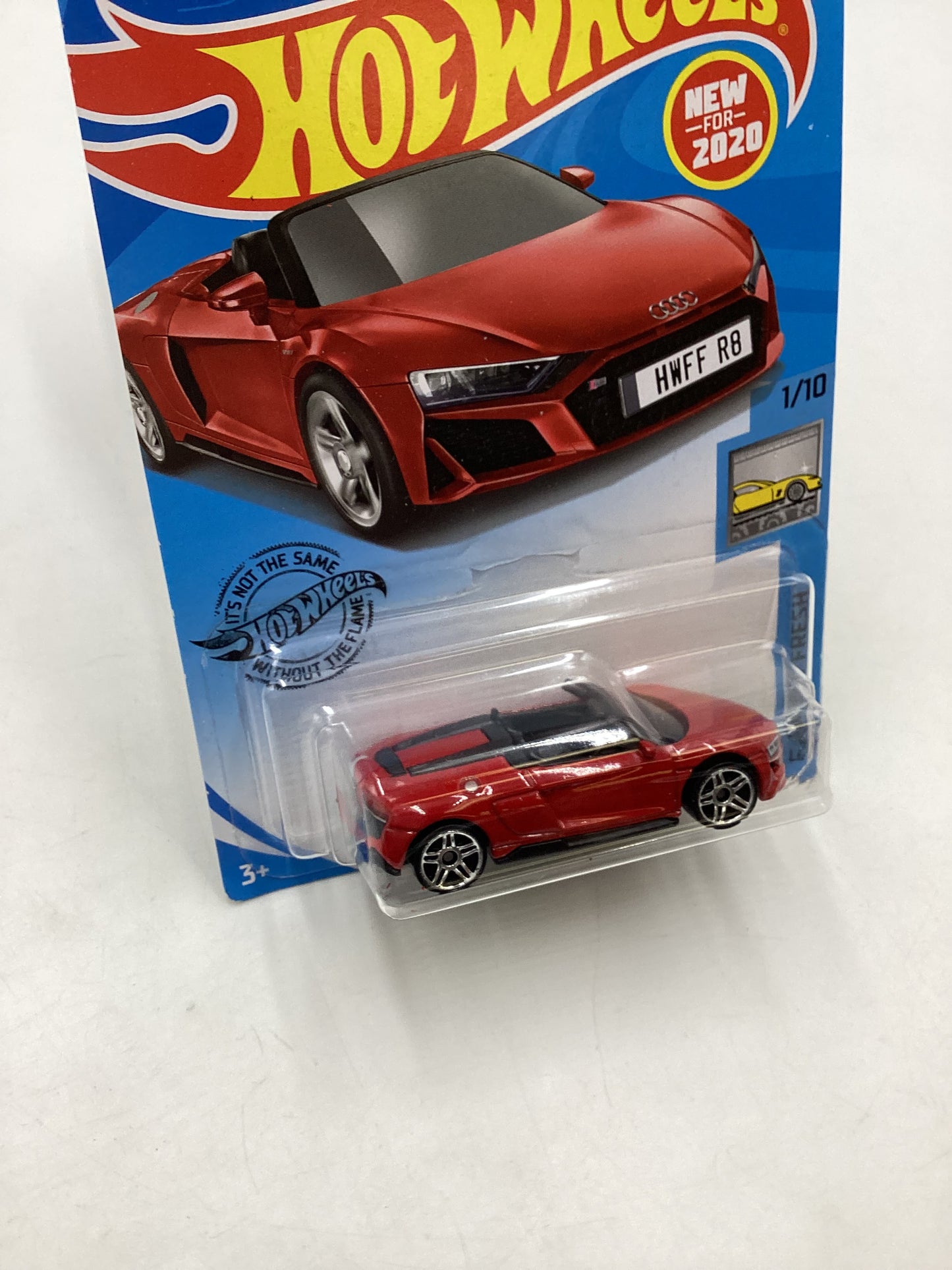 2020 Hot Wheels #175 2019 Audi R8 Spyder Red 108A