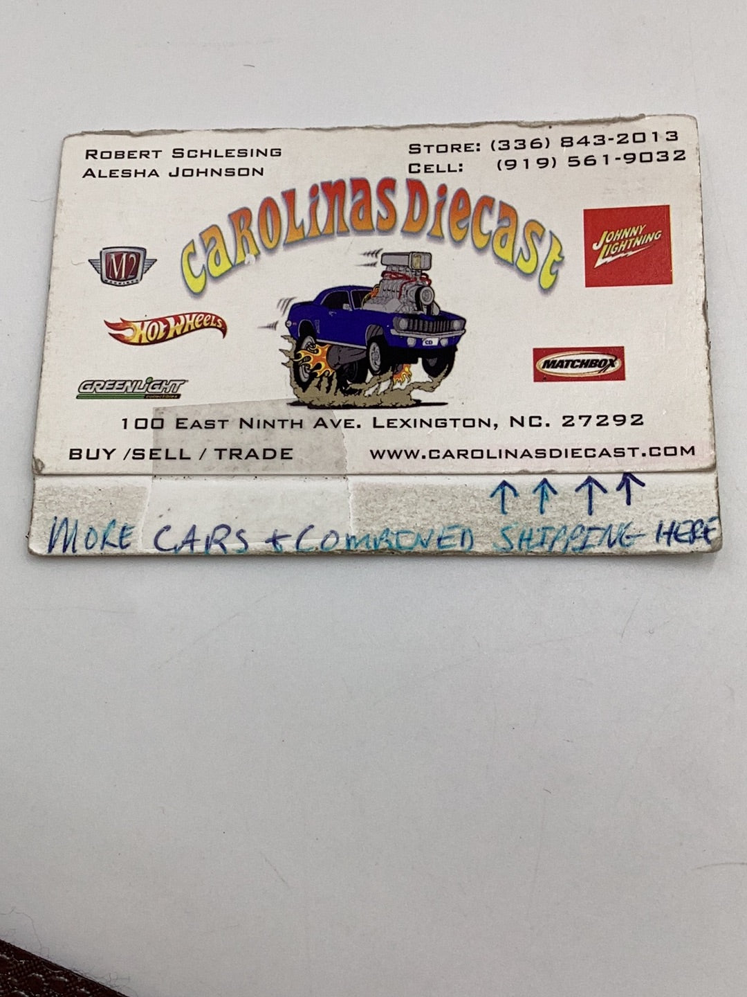 2023 matchbox #53 Tesla Model 3 Short Card 48E