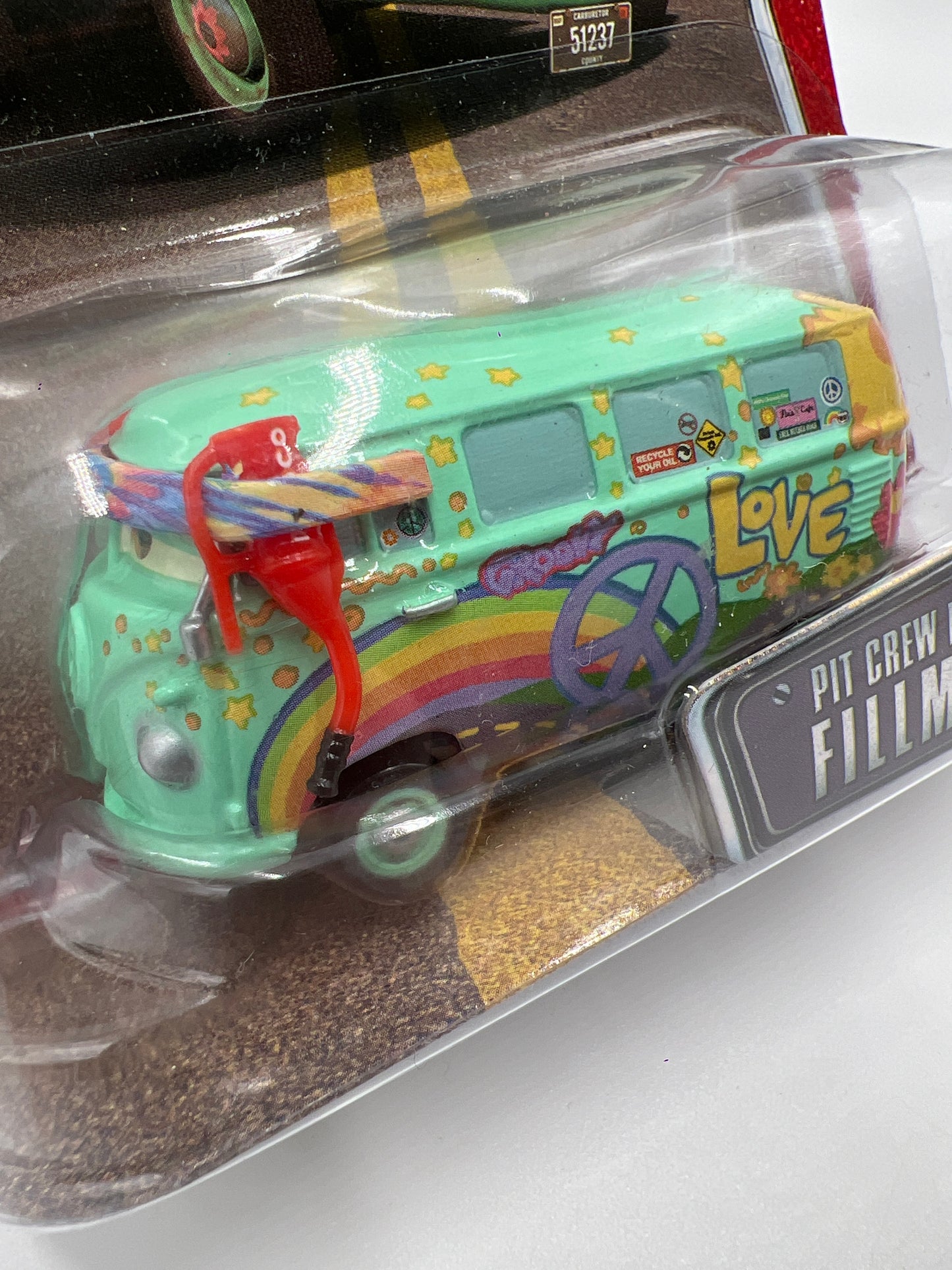 Disney Pixar The World Of Cars #37 Pit Crew Member Fillmore 139B
