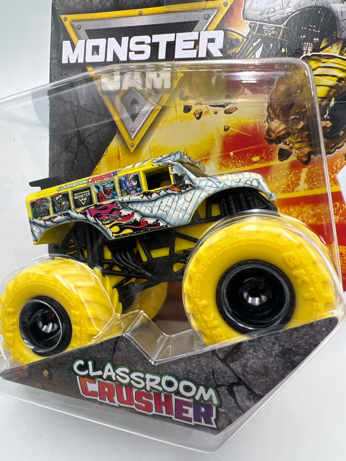 Monster Jam Series 46 Speed Shred Classroom Crusher 128D