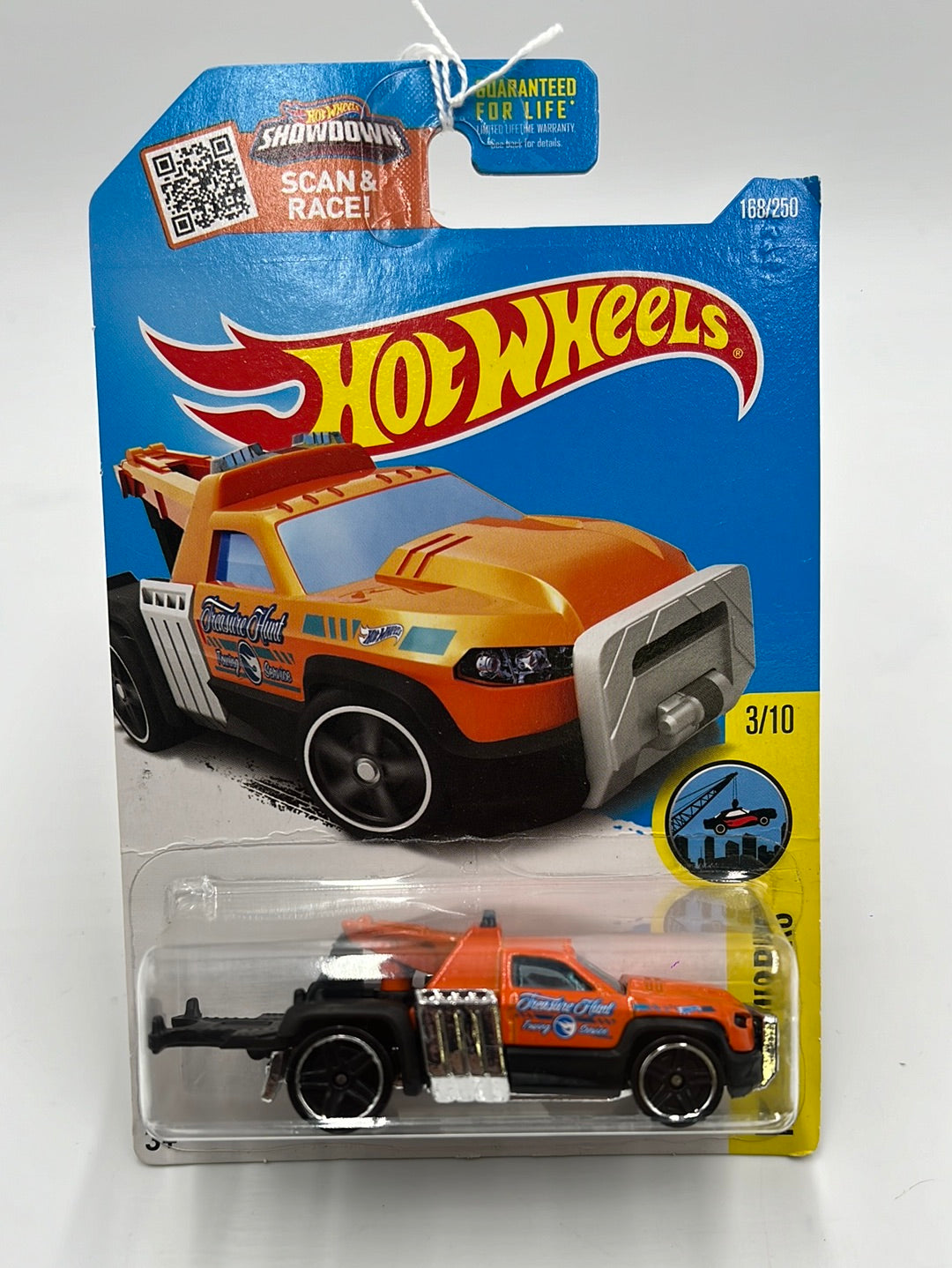 Hot Wheels 2016 Treasure Hunt Repo Duty #168 277E