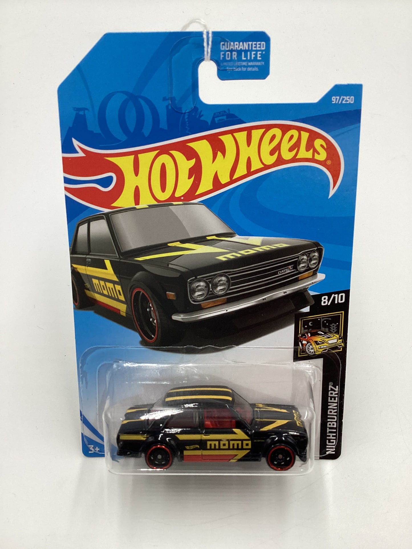 2019 Hot Wheels Kmart Exclusive #97 71 Datsun 510 Momo Black SR