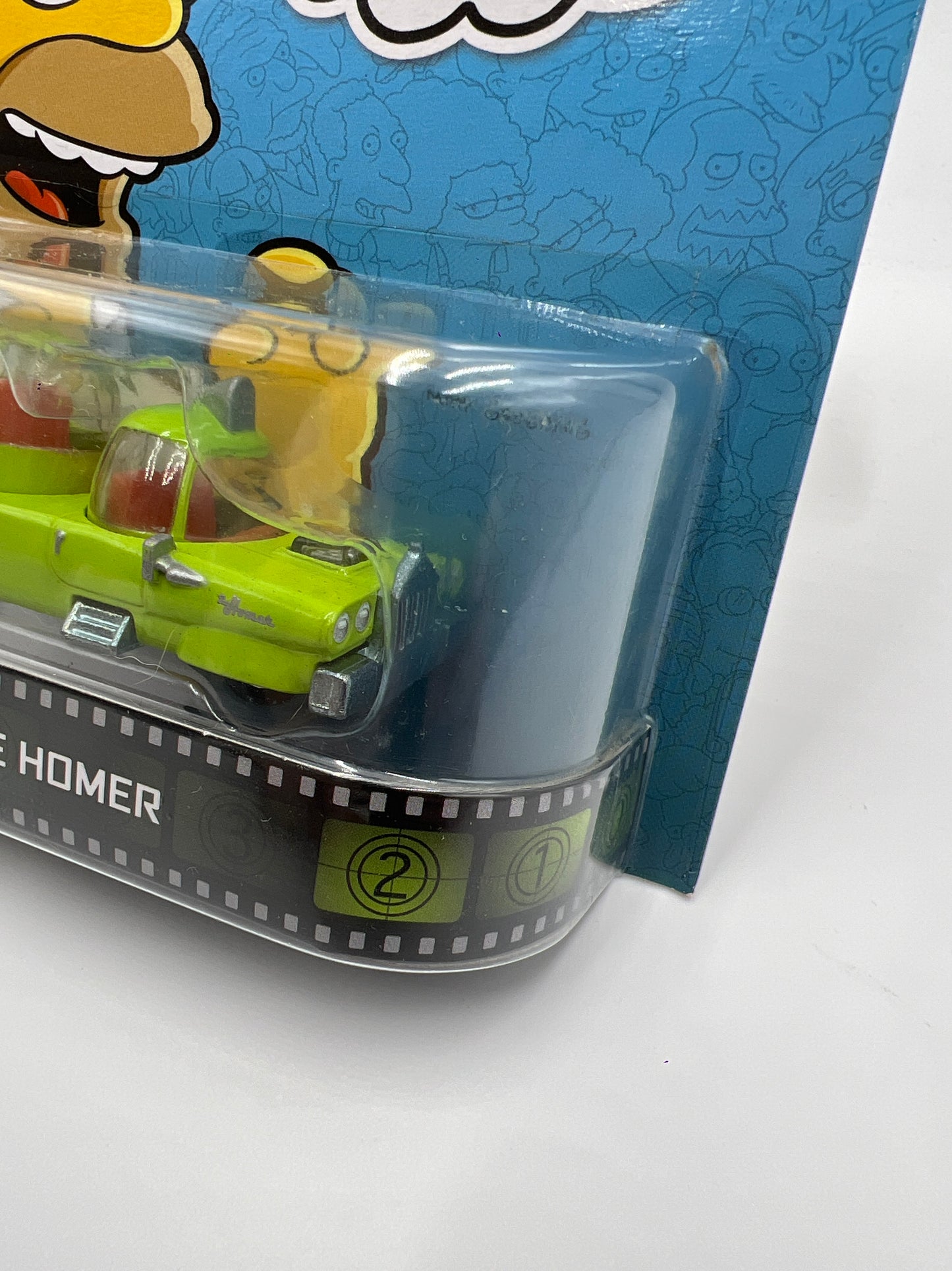 Hot Wheels Retro Entertainment The Simpsons The Homer Light Green