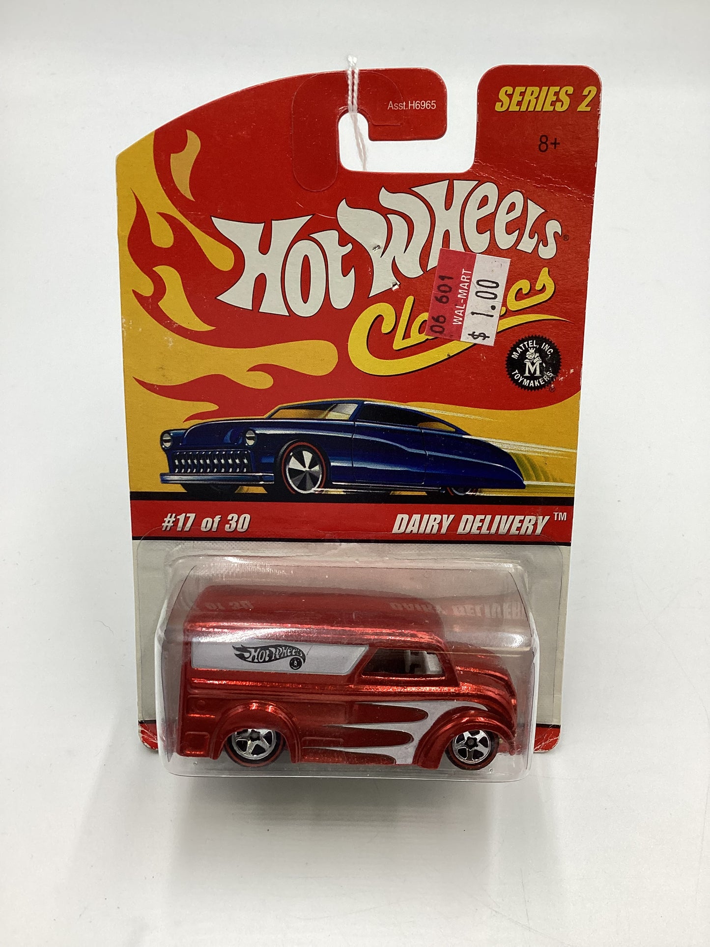 Hot Wheels Classics Series 2 #17 Dairy Delivery Red Card Not Perfect SR