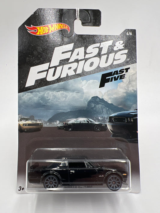 Hot Wheels Fast and Furious #4 Nissan Skyline Black