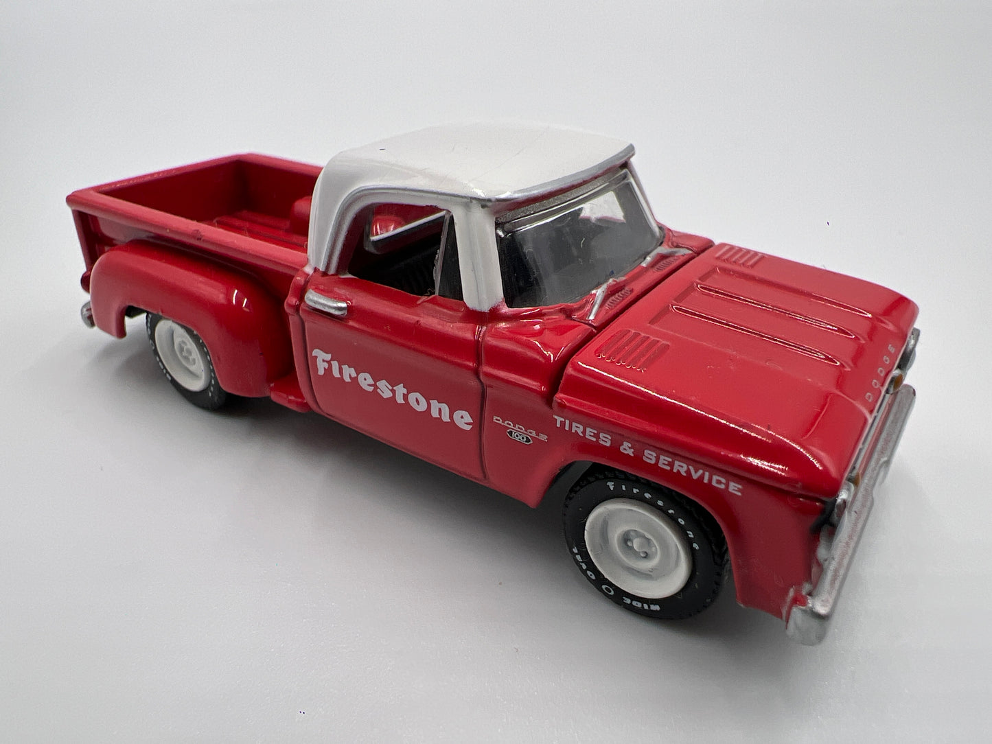 Greenlight Route 66 U.S.A Collector Pack 1967 Dodge D-100 Red Loose