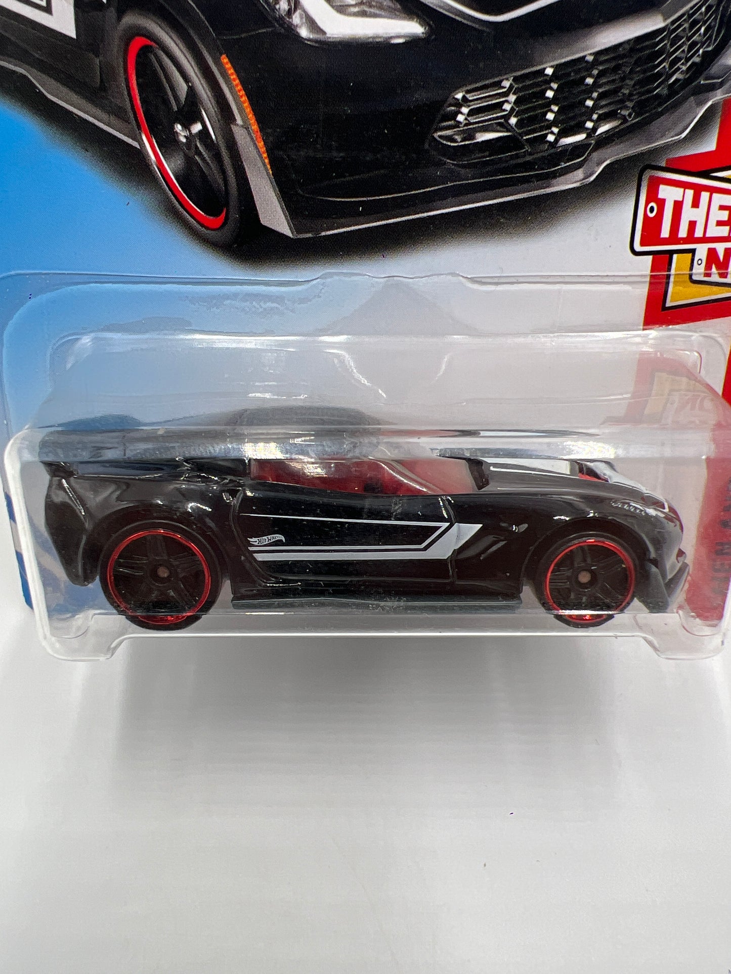 2018 Hot Wheels Then And Now #48 Corvette C7 Z06 Black 7B