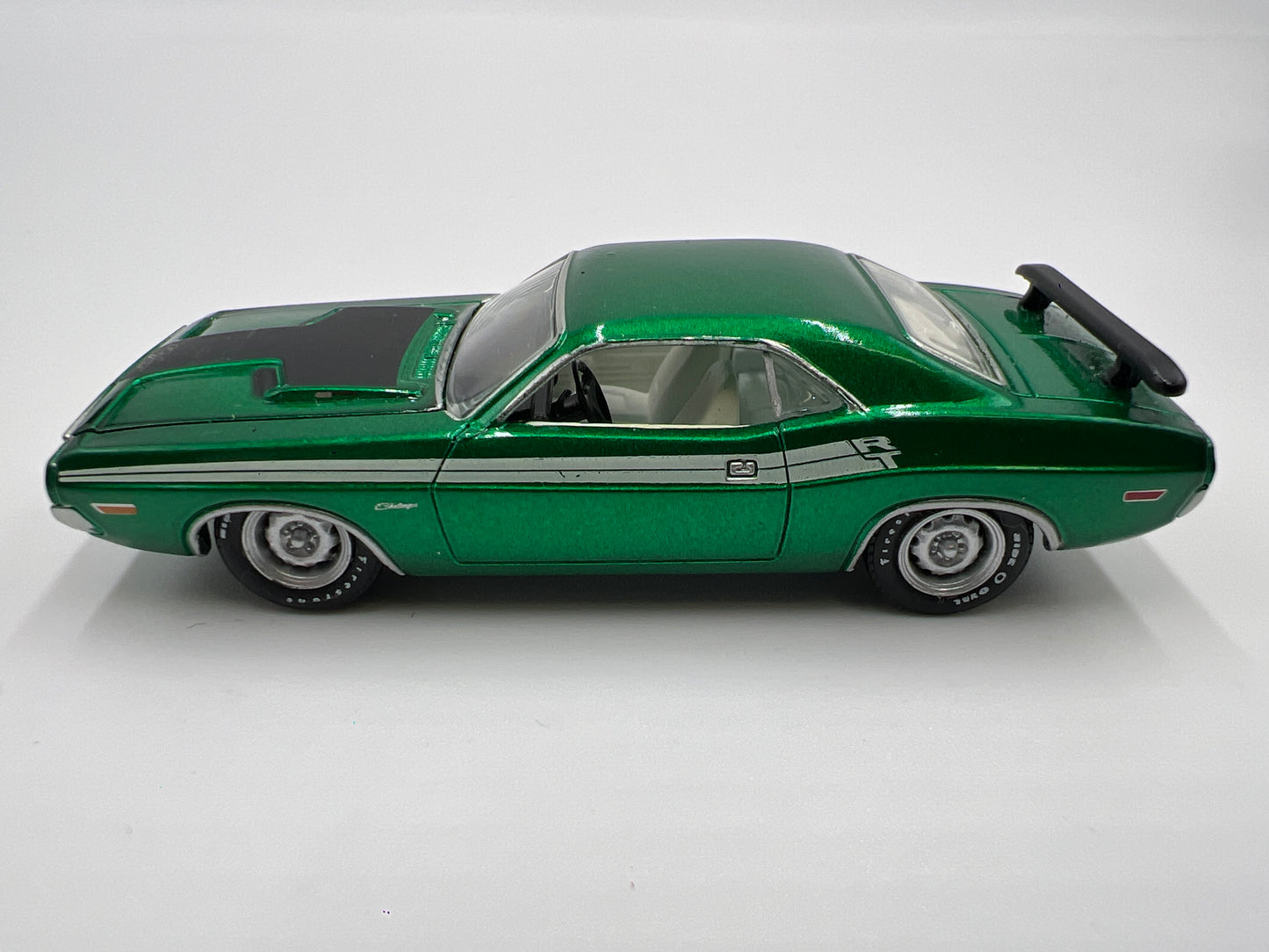 Greenlight Route 66 U.S.A Collector Pack CHASE 1971 Dodge Challenger Green Loose