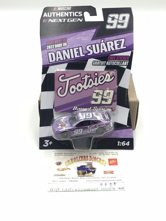 2022 nascar authentics wave 6 #99 Daniel Suarez Tootsies NN1