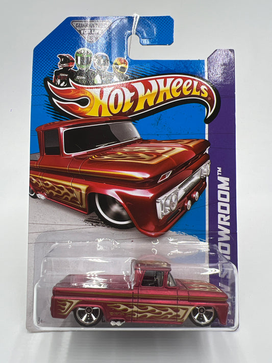 2013 Hot Wheels Showroom #162 Custom 62 Chevy Satin Red 7A