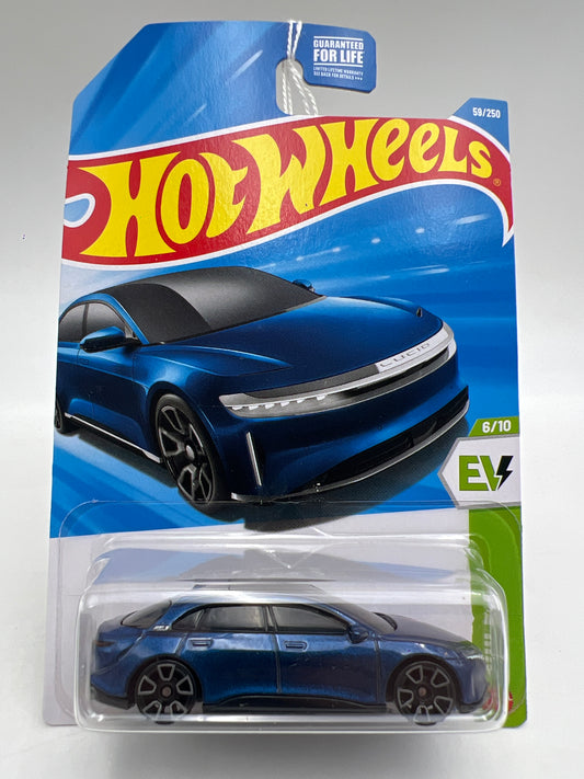 2026 Hot Wheels L Case #59 Lucid Air Blue