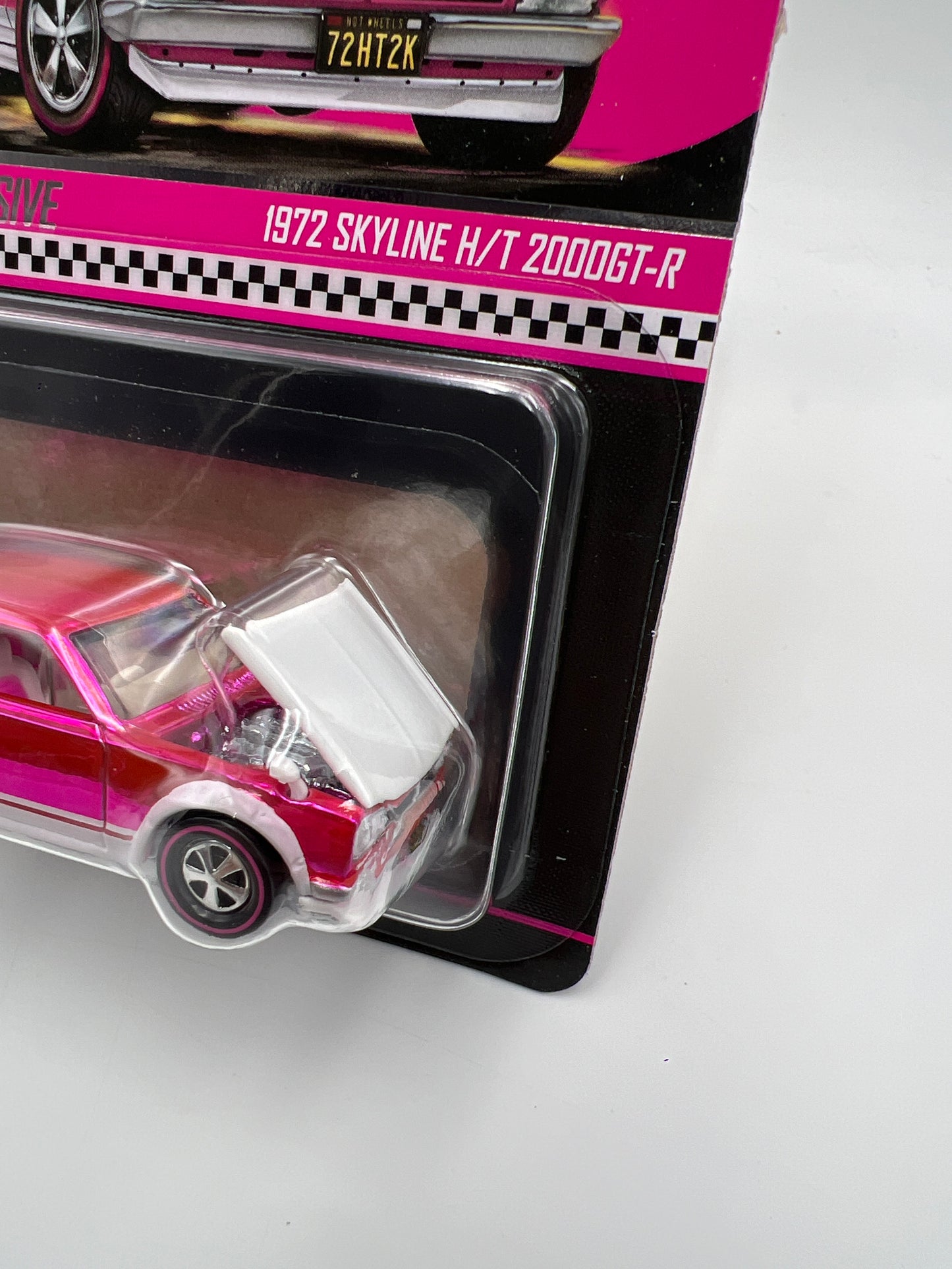 2026 Hot Wheels RLC Club Exclusive 1972 Skyline H/T 2000GT-R Pink W/Protector