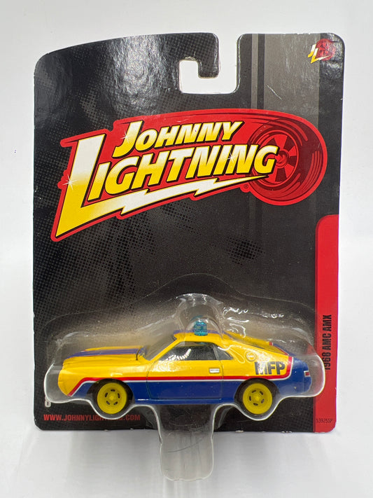 Johnny Lightning Small Card 1968 AMC AMX MFP Mad Max W/Protector 1