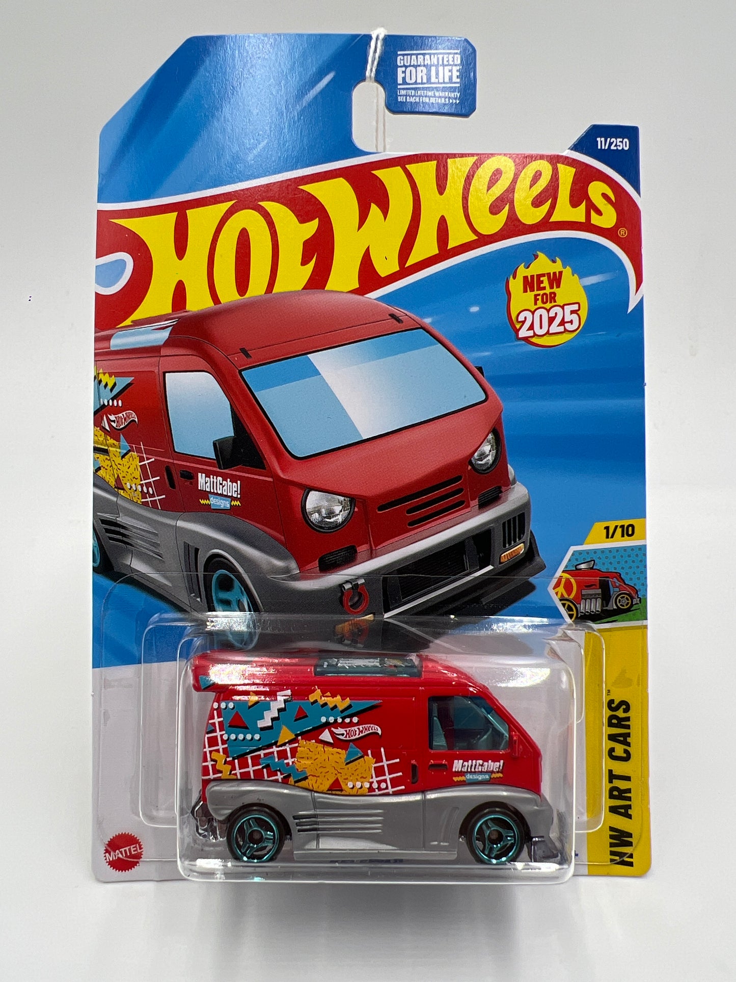 2025 Hot Wheels Art Cars #11 KEI Swap Red 111H