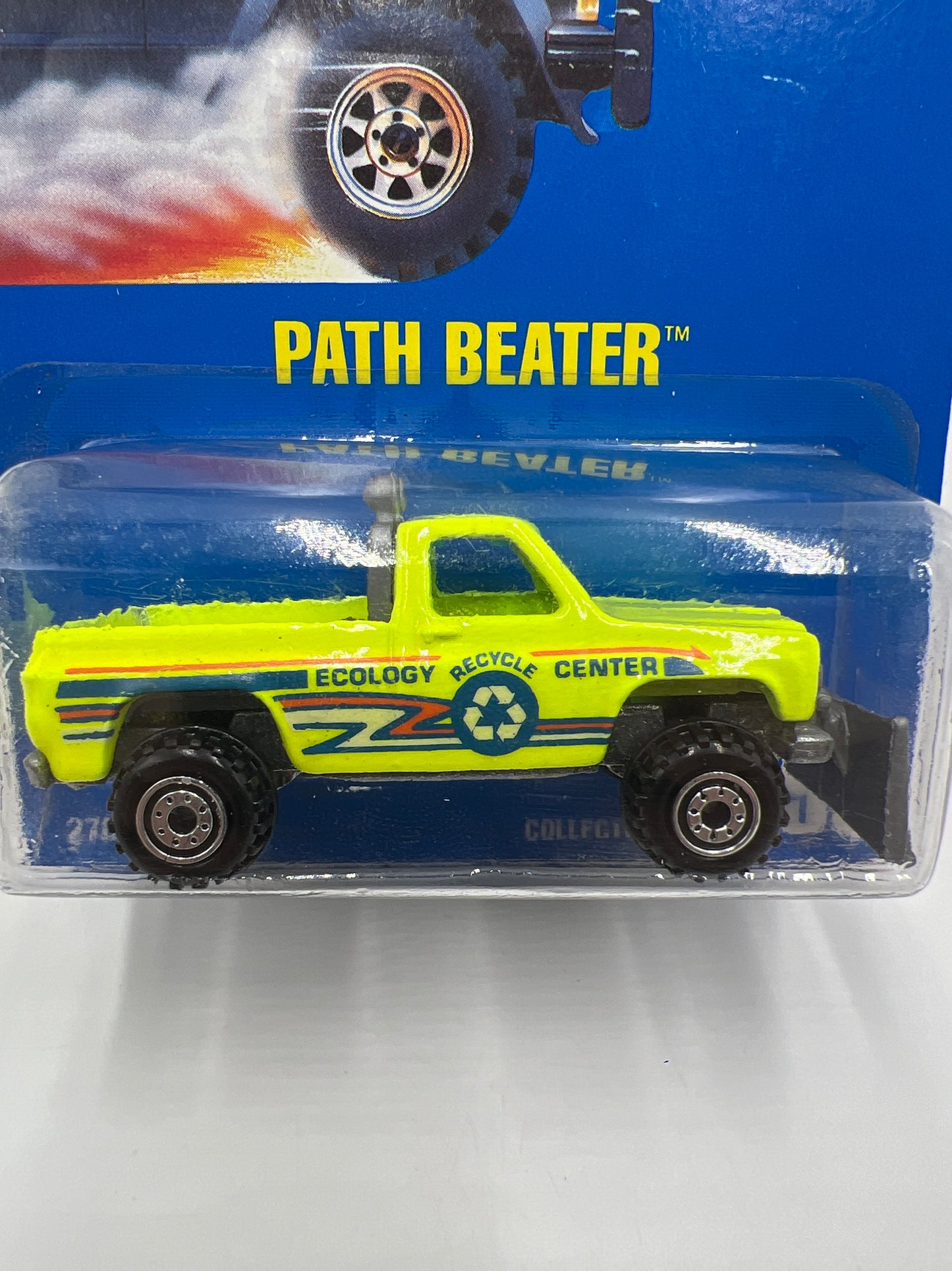 1991 Hot Wheels Collector #198 Path Beater Neon 240D