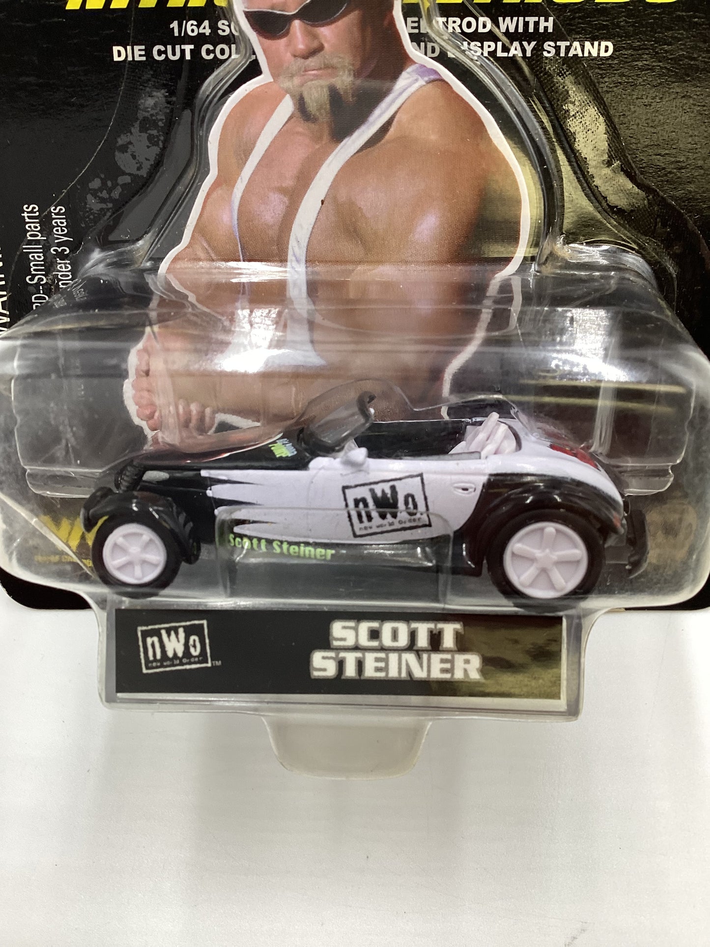 Racing Champions NWO Nitro Streetrods Scott Steiner 97 Plymouth Prowler White/Black SR