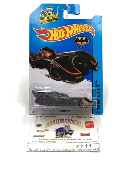 2015 Hot wheels #62 Batmobile 118A