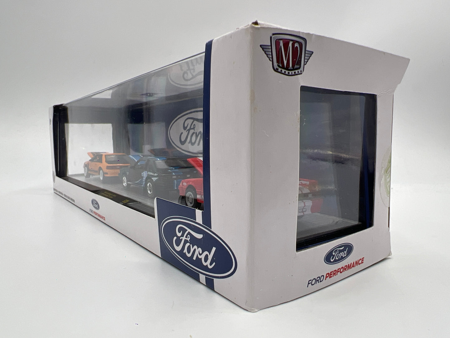 M2 Machines Walmart Exclusive Ford Performance 1988 & 1987 Ford Mustang GT Custom 3 Pack S38